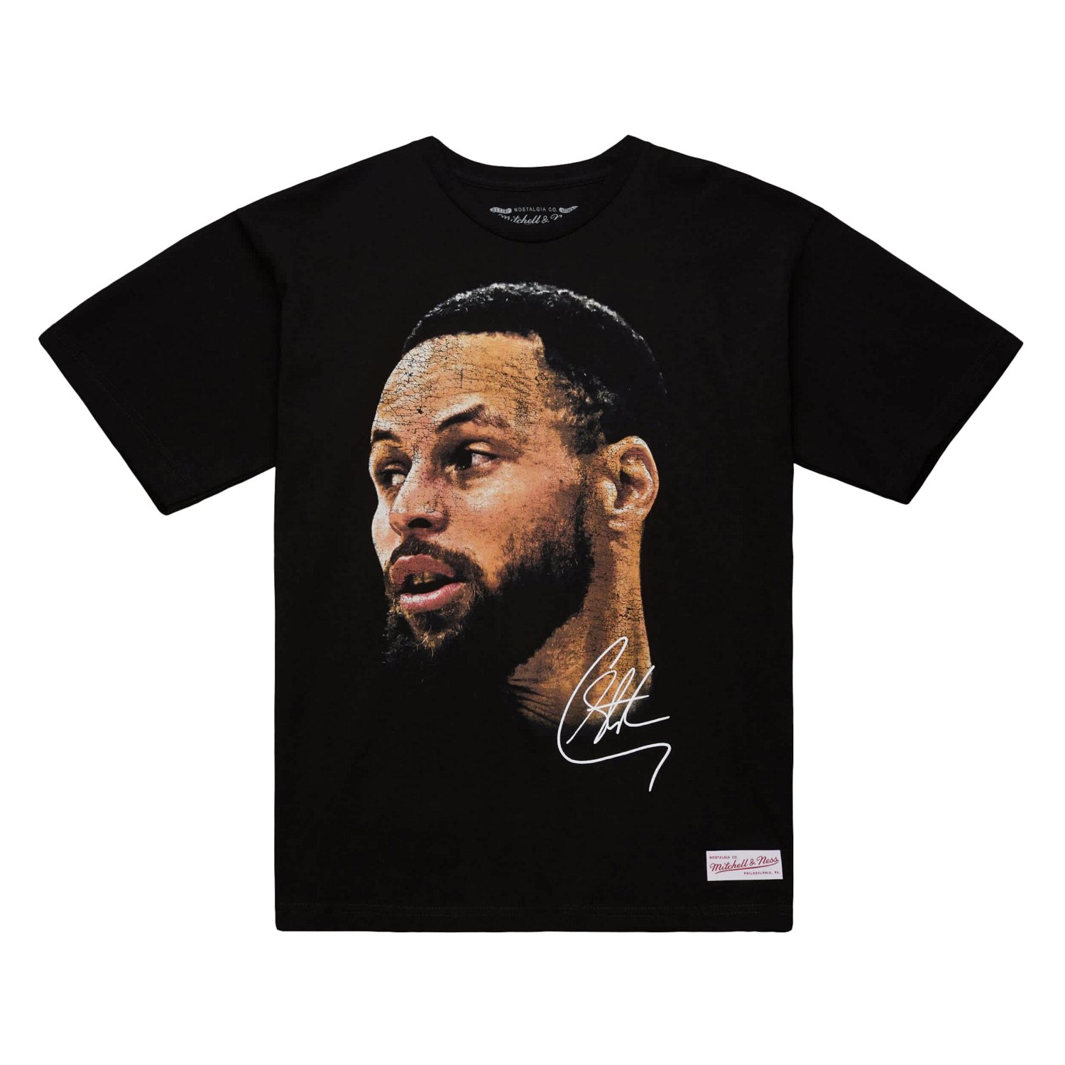 Unisex Mitchell  Ness Stephen Curry NBA Real Big Face Player T-Shirt - view number 2