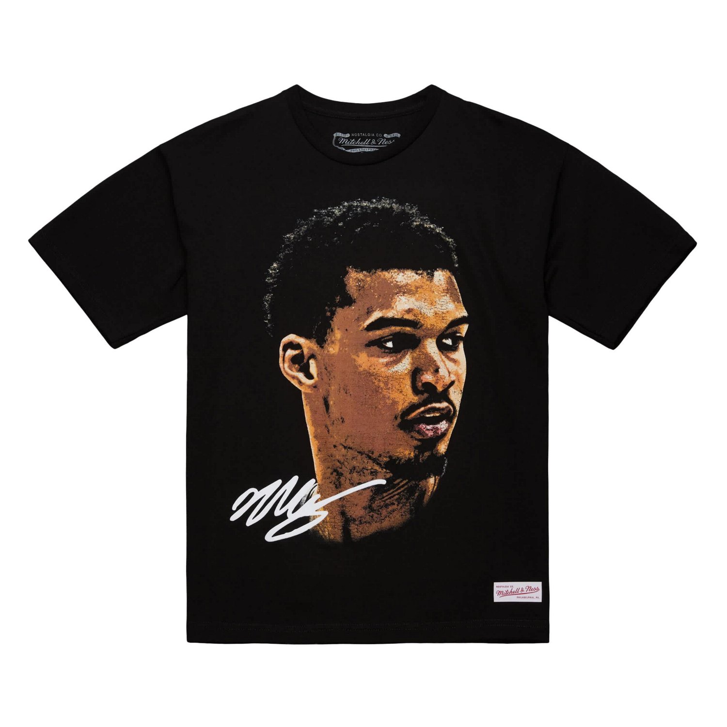 Unisex Mitchell  Ness Victor Wembanyama NBA Real Big Face Player T-Shirt - view number 2