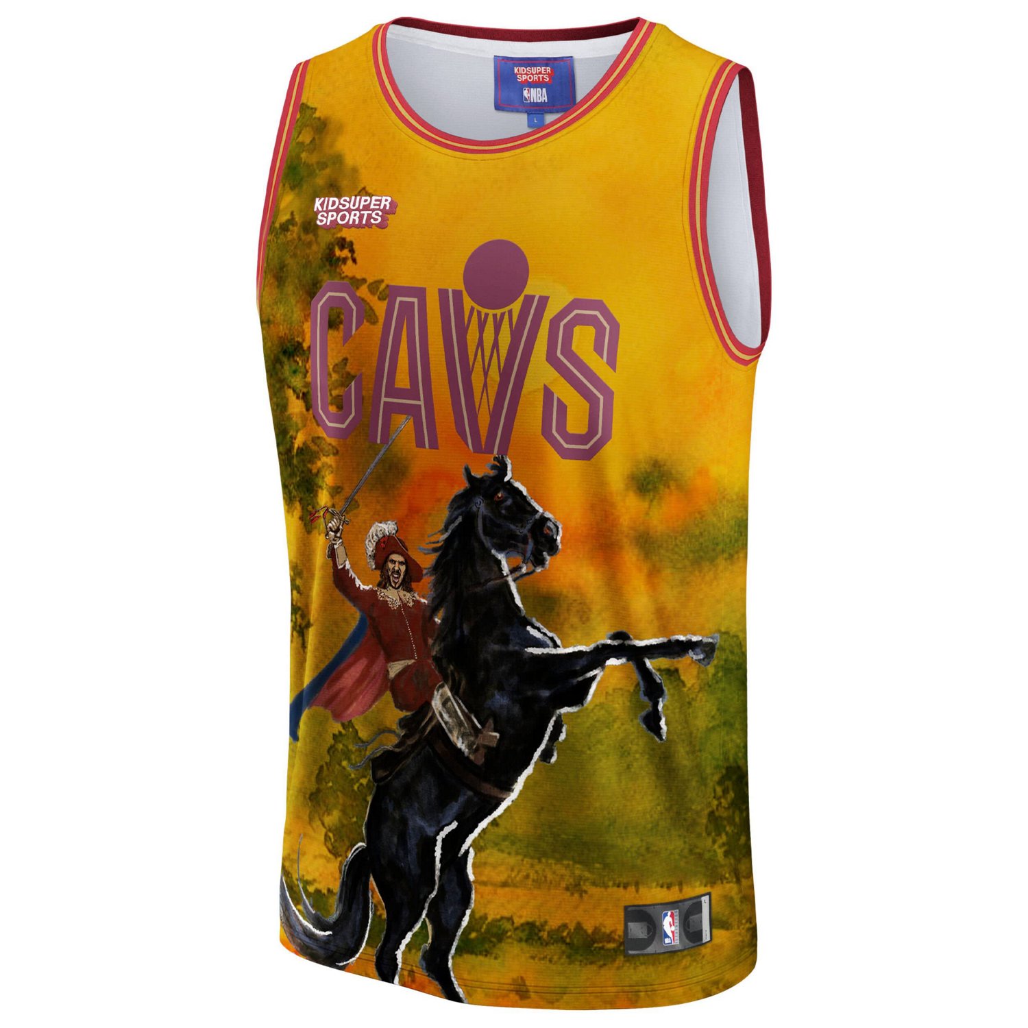 Unisex NBA  KidSuper Studios by Fanatics Cleveland Cavaliers Hometown Jersey                                                     - view number 2