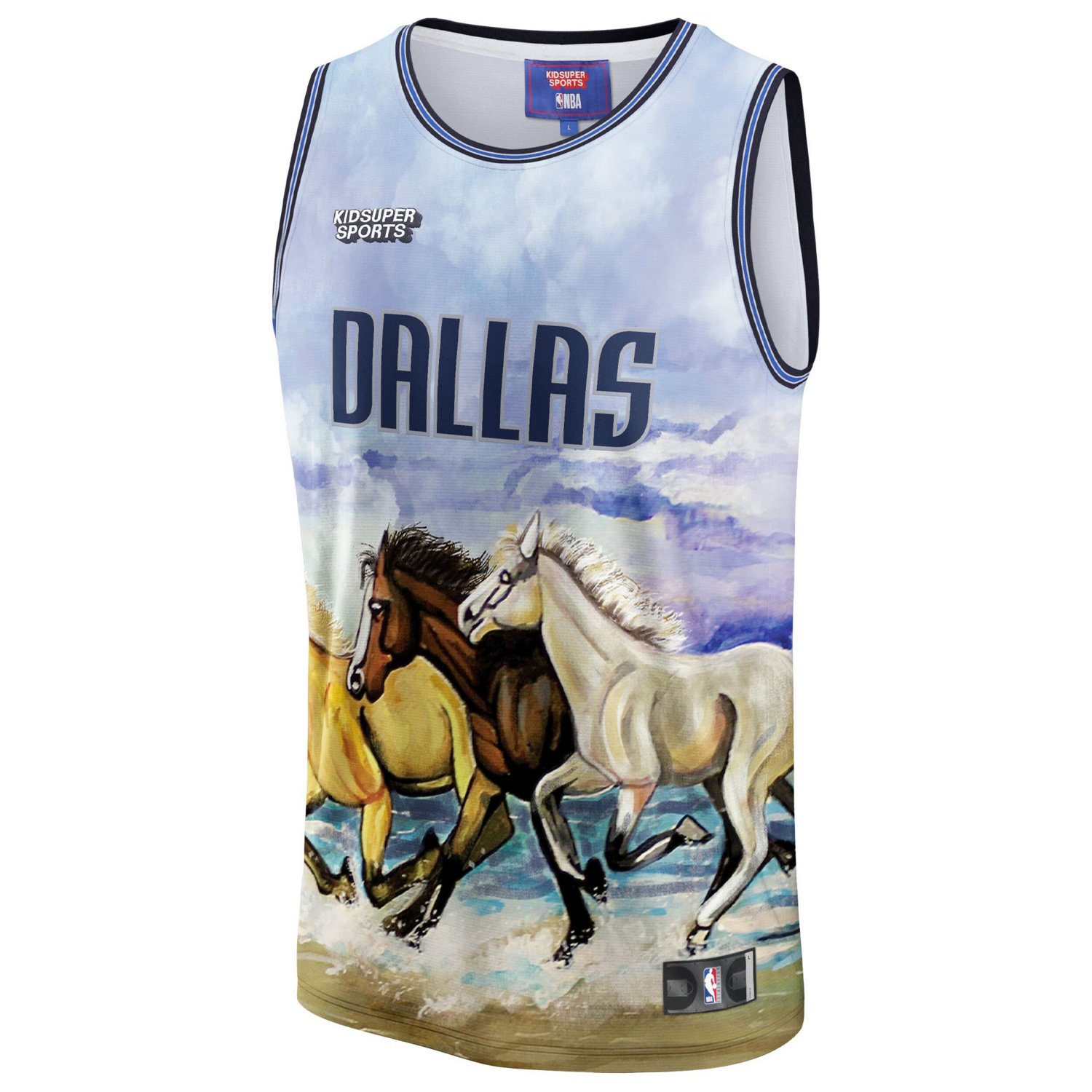 Unisex NBA  KidSuper Studios by Fanatics Dallas Mavericks Hometown Jersey                                                        - view number 2