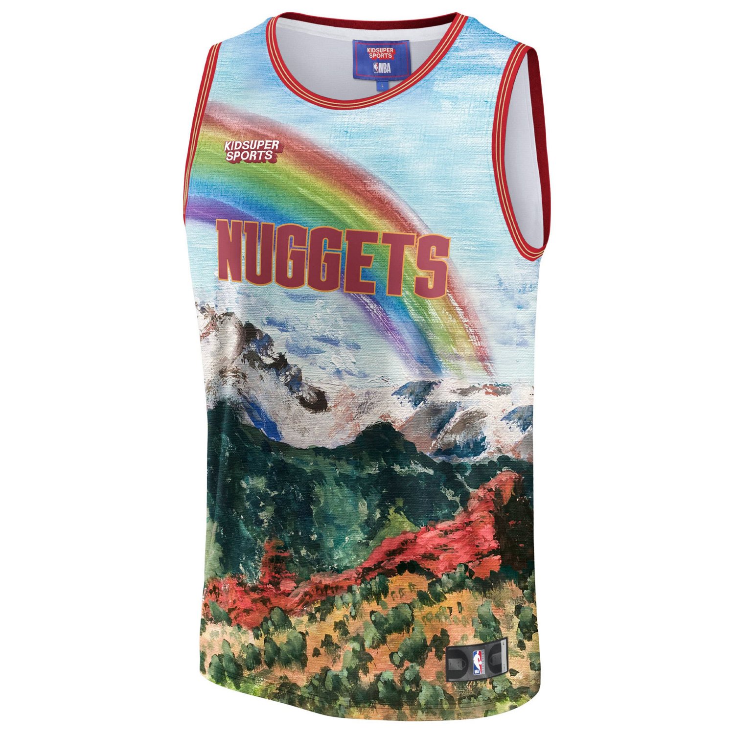 Unisex NBA  KidSuper Studios by Fanatics Denver Nuggets Hometown Jersey                                                          - view number 2
