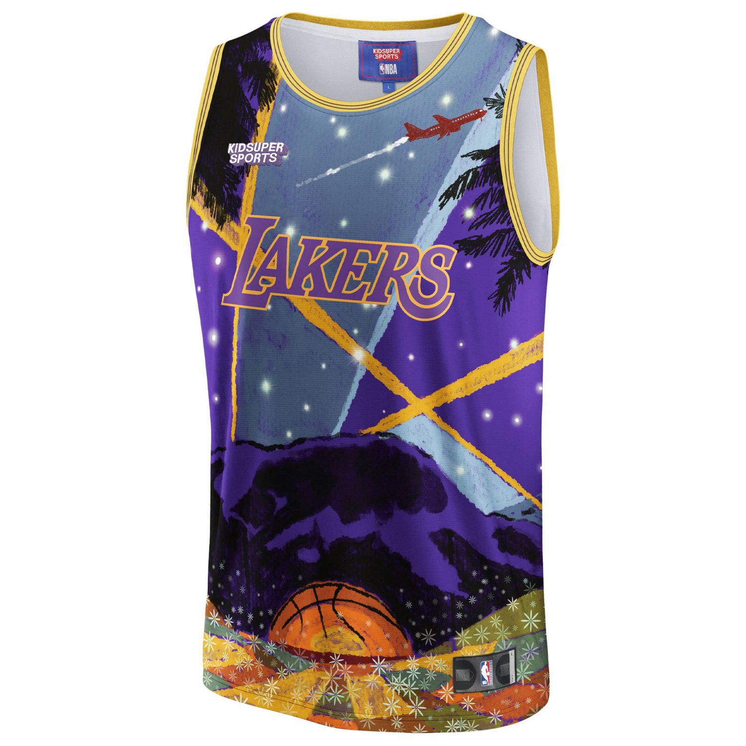Unisex NBA  KidSuper Studios by Fanatics Los Angeles Lakers Hometown Jersey                                                      - view number 2