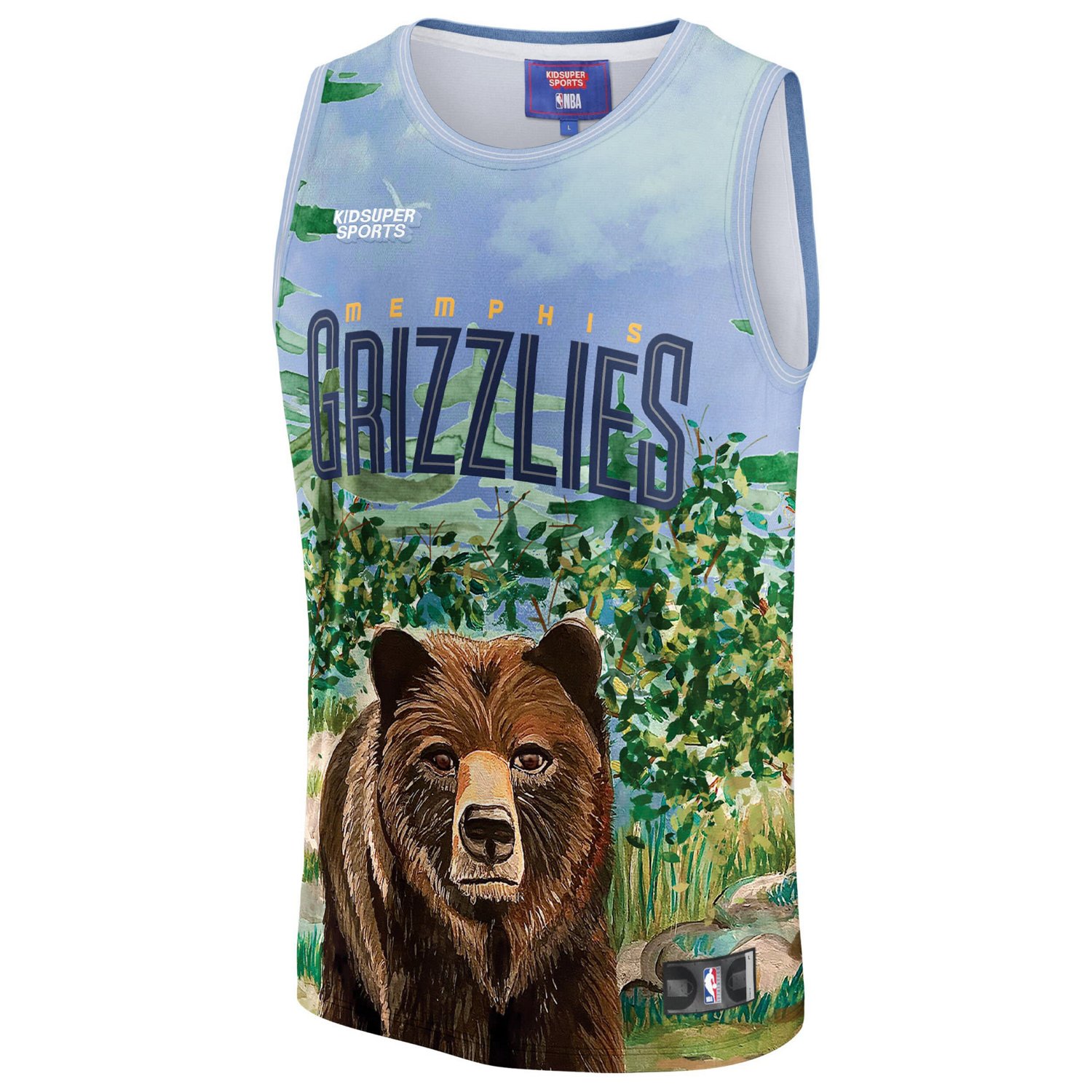 Unisex NBA  KidSuper Studios by Fanatics Memphis Grizzlies Hometown Jersey                                                       - view number 2