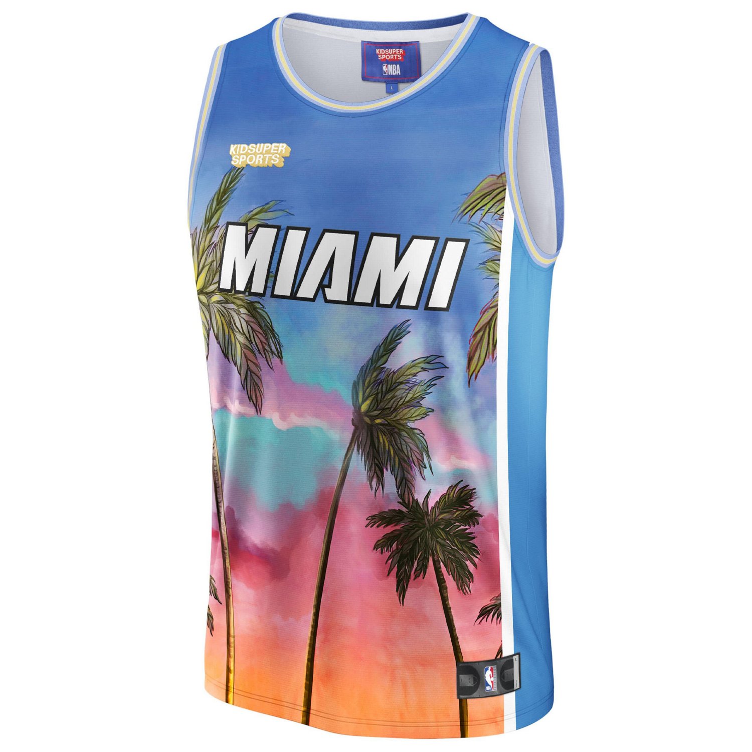 Unisex NBA  KidSuper Studios by Fanatics Miami Heat Hometown Jersey                                                              - view number 2