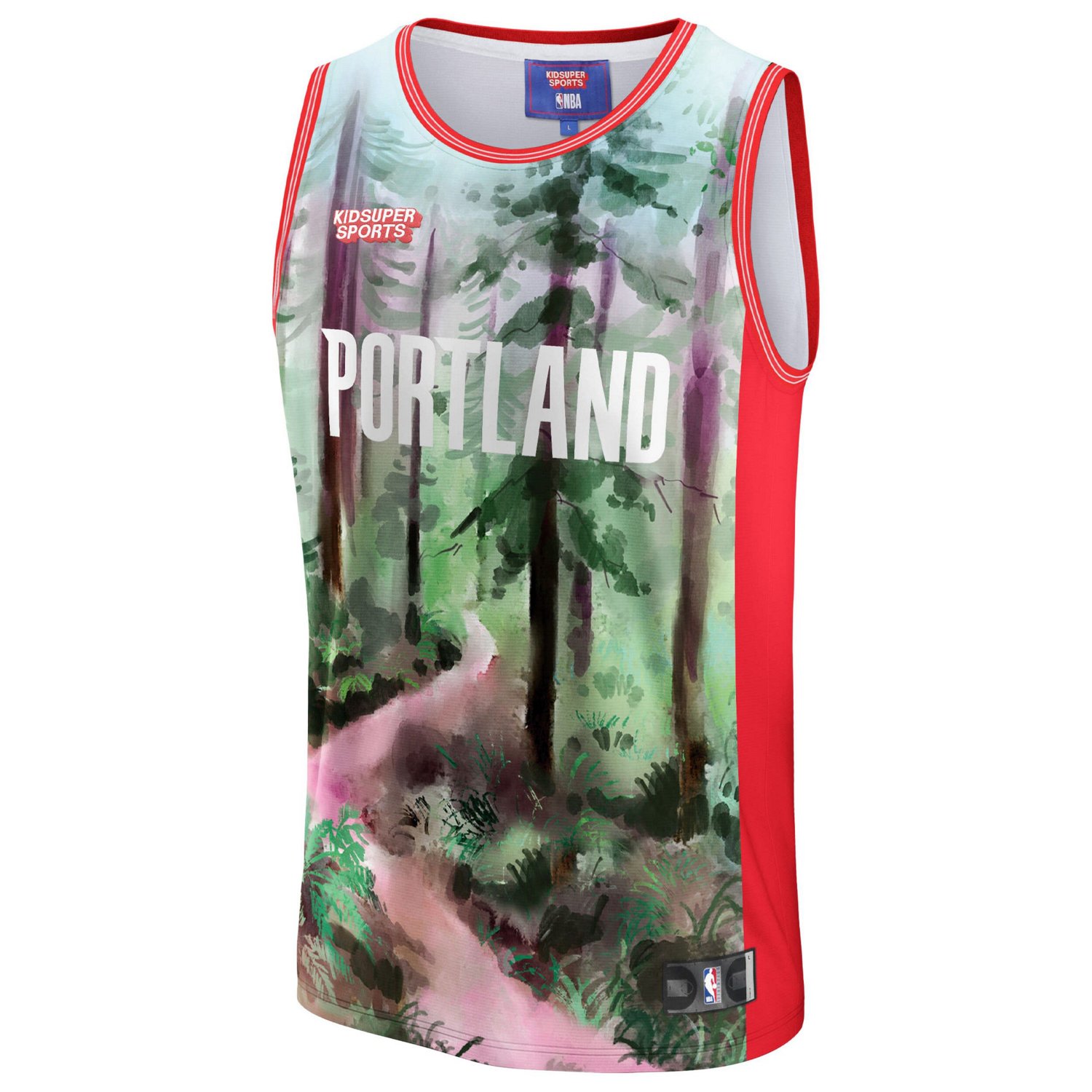 Unisex NBA  KidSuper Studios by Fanatics Portland Trail Blazers Hometown Jersey                                                  - view number 2