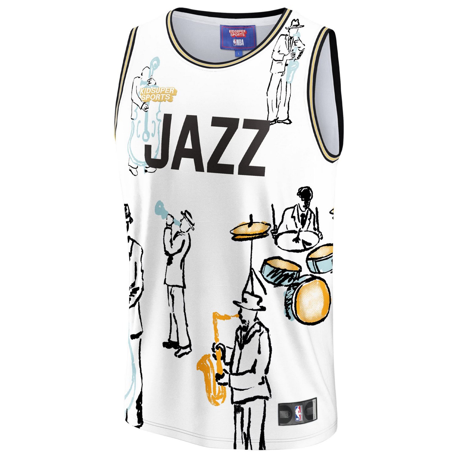 Unisex NBA  KidSuper Studios by Fanatics Utah Jazz Hometown Jersey                                                               - view number 2