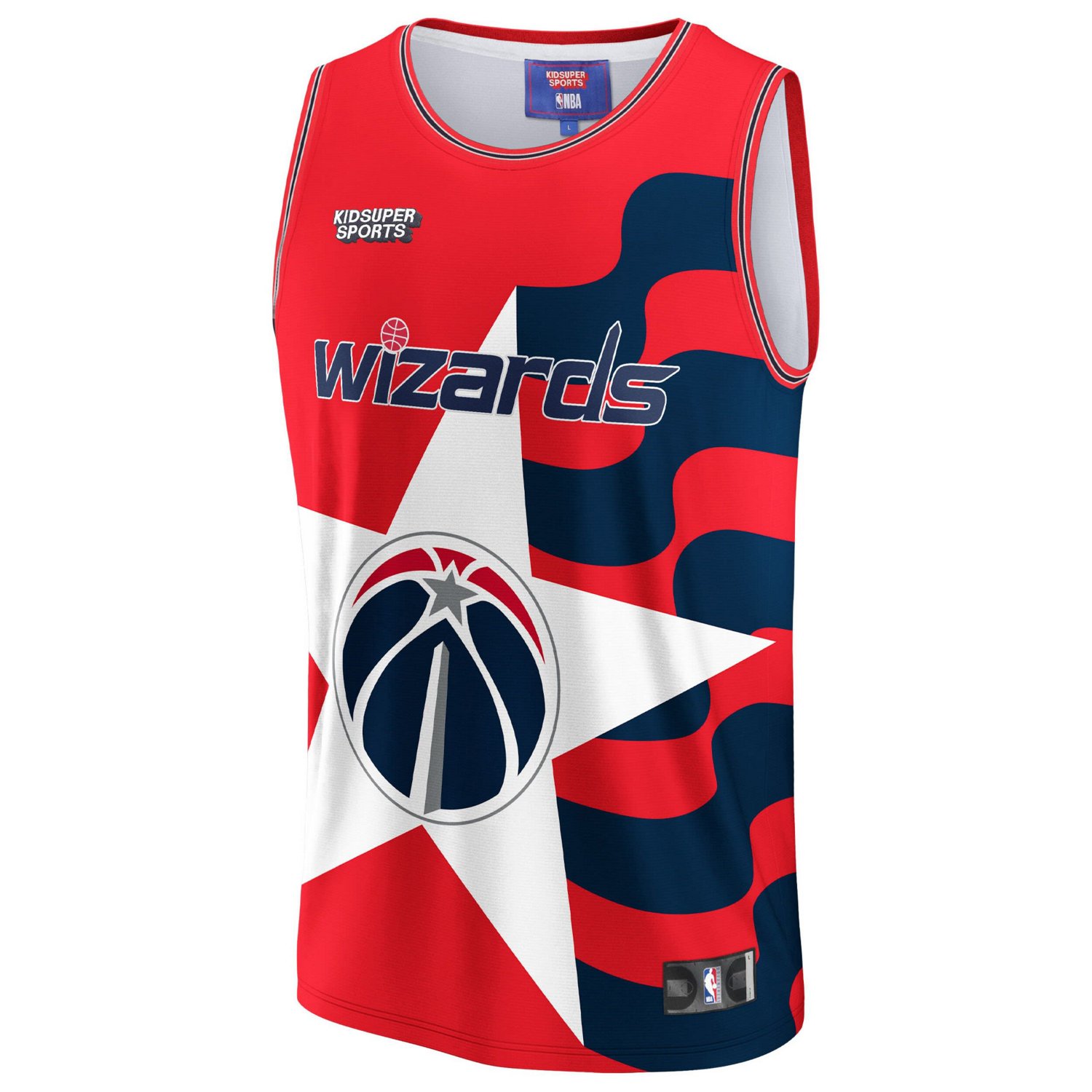Unisex NBA  KidSuper Studios by Fanatics Washington Wizards Hometown Jersey                                                      - view number 2