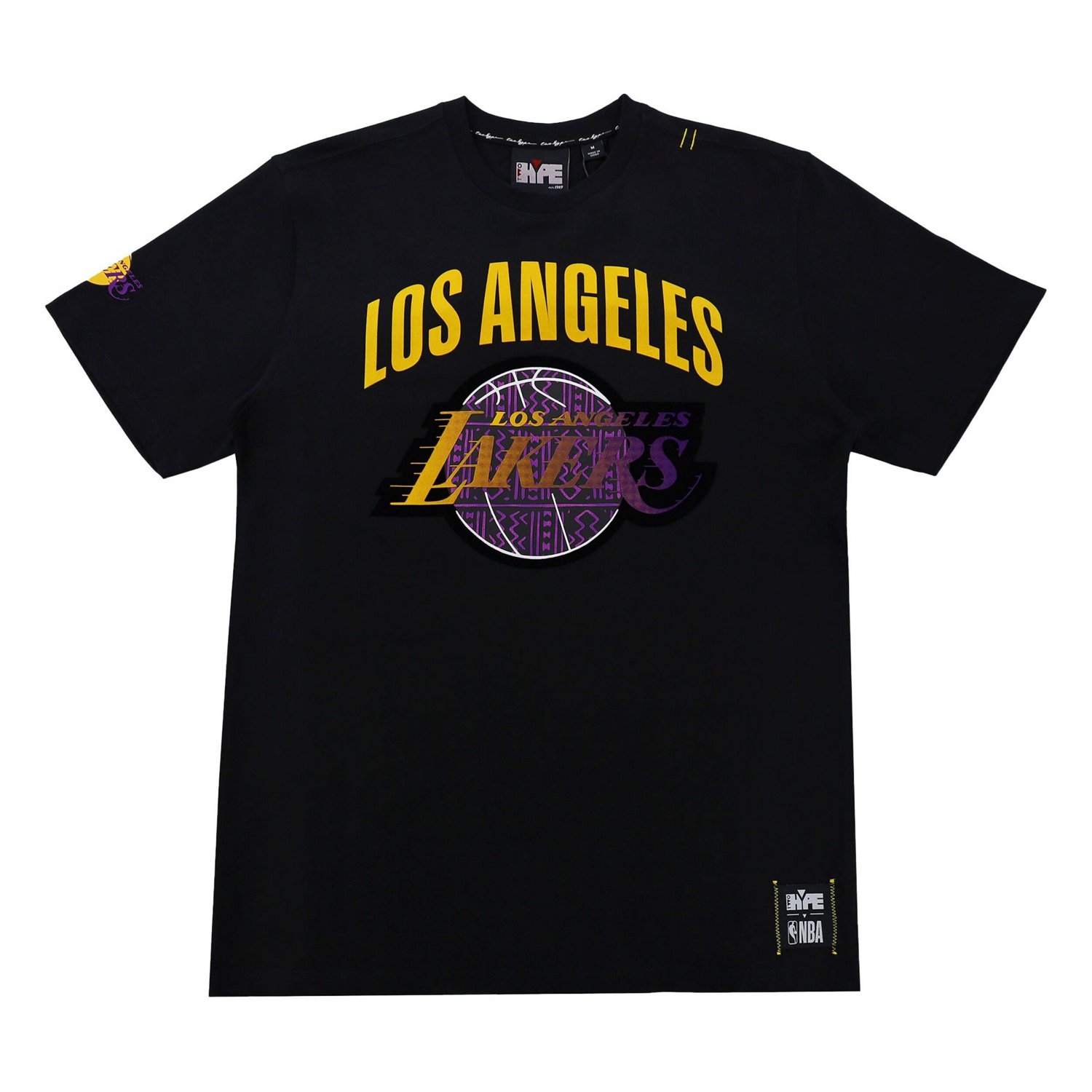 Unisex NBA x Two Hype Los Angeles Lakers Culture  Hoops T-Shirt                                                                  - view number 2