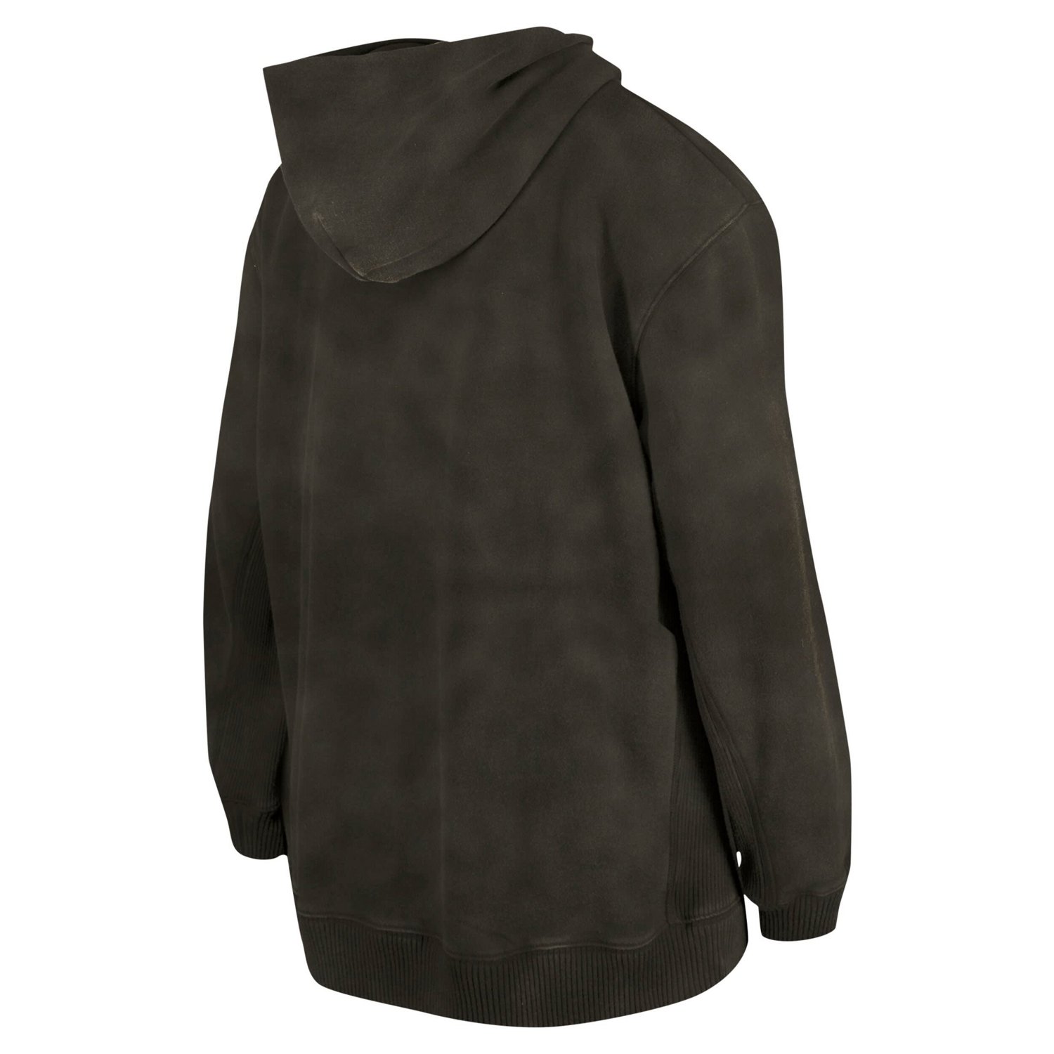 Unisex New Era Chicago Bulls Oversized Essentials Pigment Wash Fleece Pullover Hoodie - view number 3