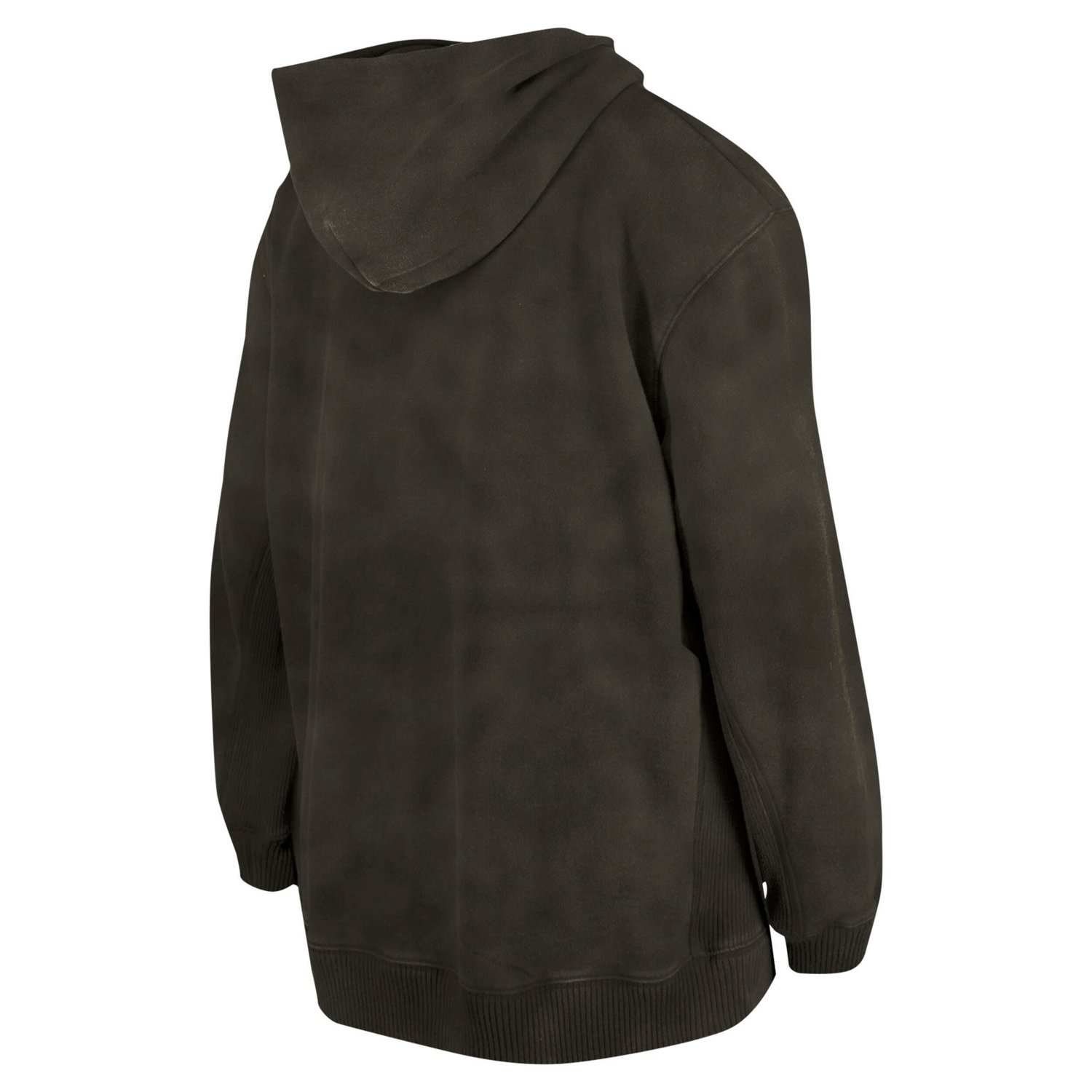 Unisex New Era Los Angeles Lakers Oversized Essentials Pigment Wash Fleece Pullover Hoodie - view number 3