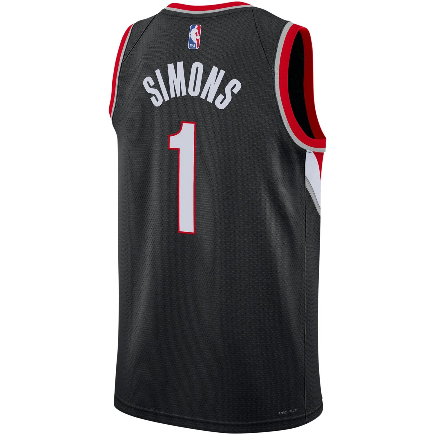 Unisex Nike Anfernee Simons Portland Trail Blazers Swingman Jersey - Icon Edition