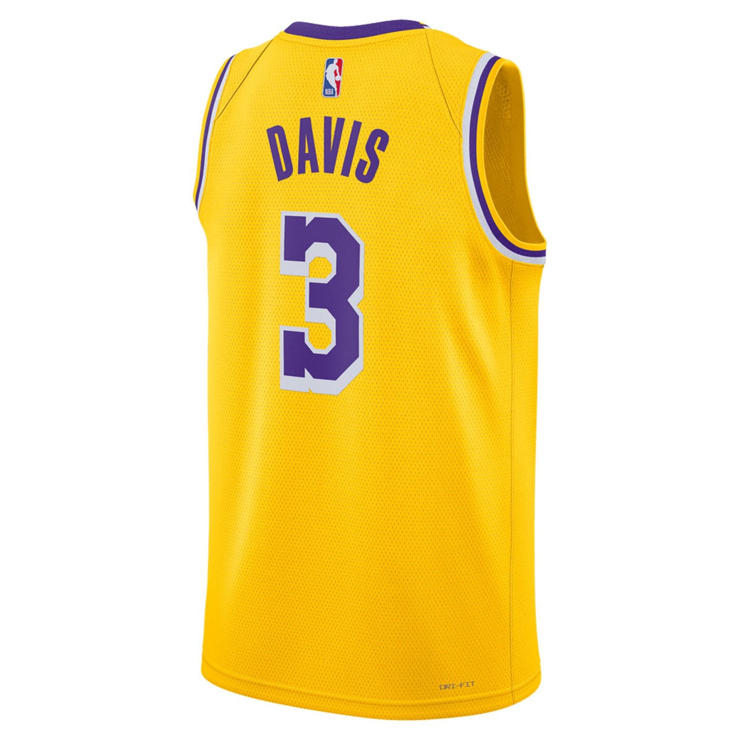 Unisex Nike Anthony Davis Los Angeles Lakers Swingman Jersey - Icon Edition