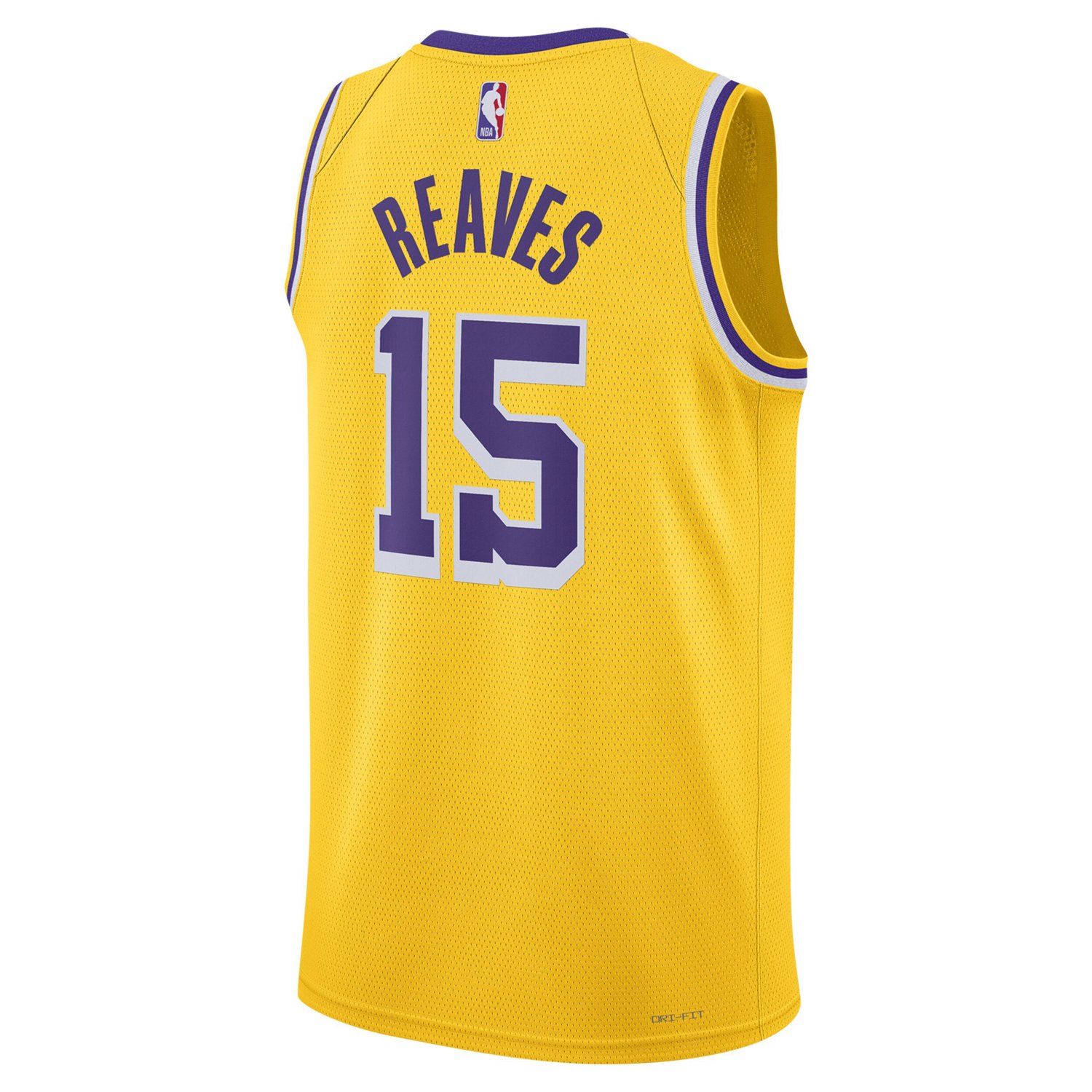 Unisex Nike Austin Reaves Los Angeles Lakers Swingman Jersey - Icon Edition                                                      - view number 3