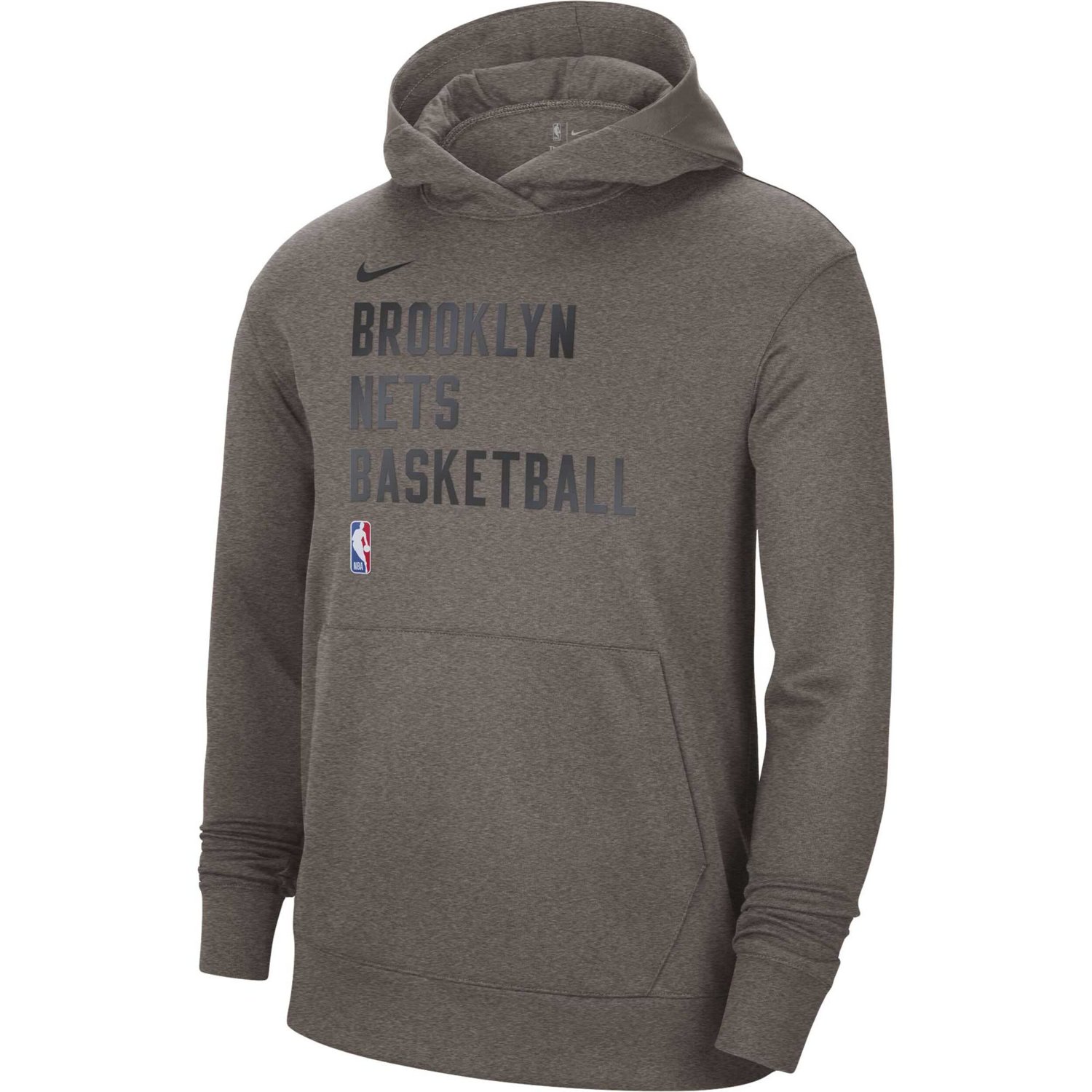 Unisex Nike Brooklyn Nets 2023/24 Performance Spotlight On-Court Practice Pullover Hoodie                                        - view number 2