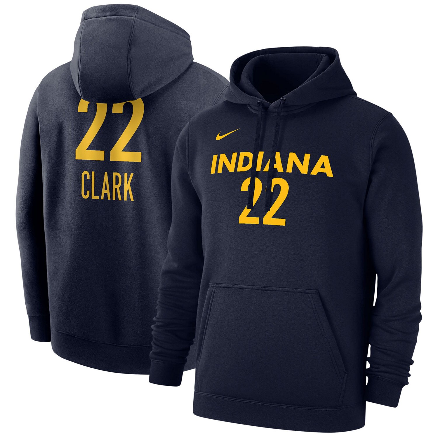Unisex Nike Caitlin Clark Indiana Fever 2024 WNBA Draft Player Name  Number Pullover Hoodie
