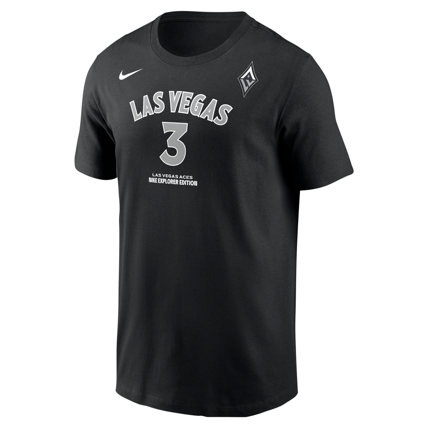 Unisex Nike Candace Parker Las Vegas Aces Explorer Edition Name  Number T-Shirt                                                  - view number 2