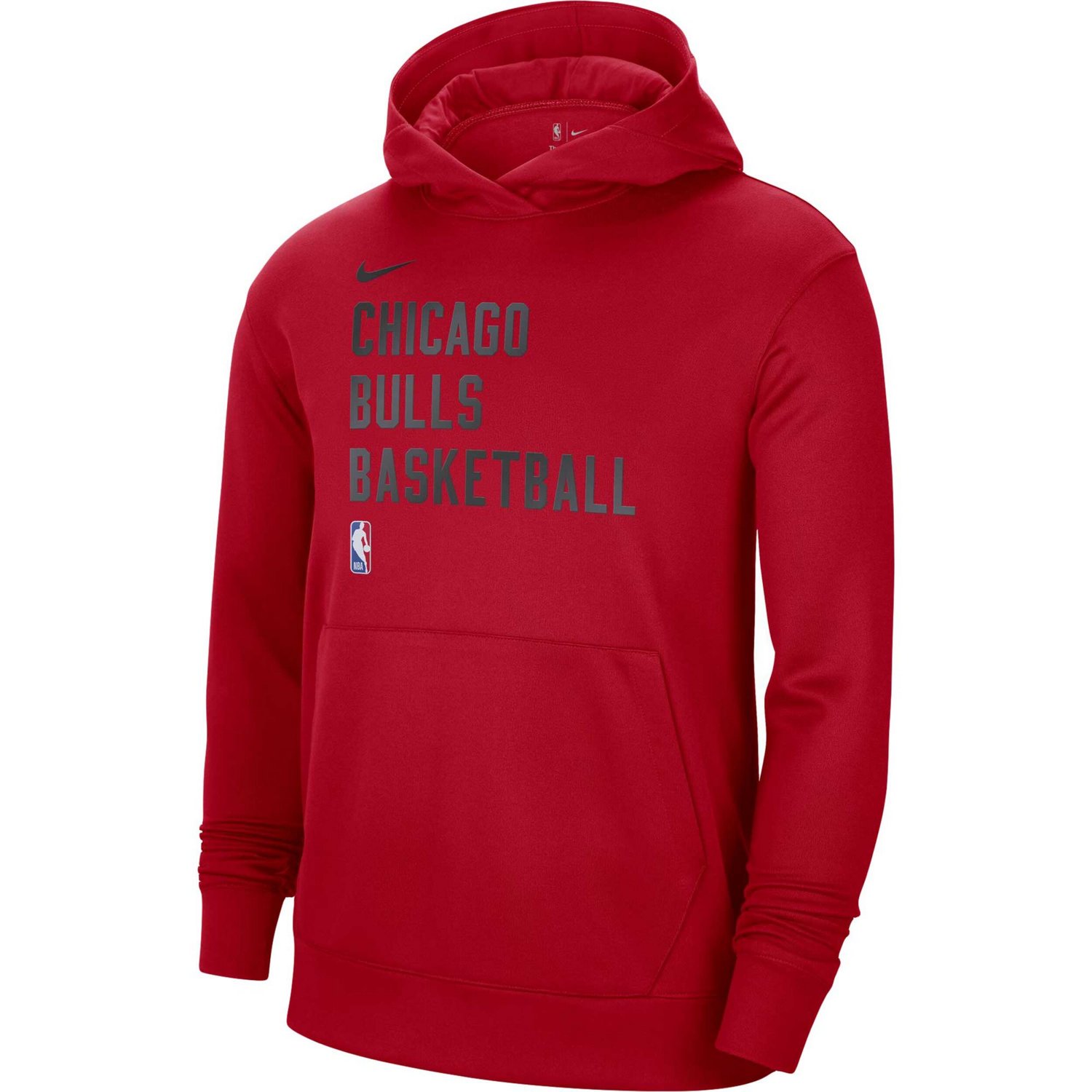 Unisex Nike Chicago Bulls 2023/24 Performance Spotlight On-Court Practice Pullover Hoodie                                        - view number 2