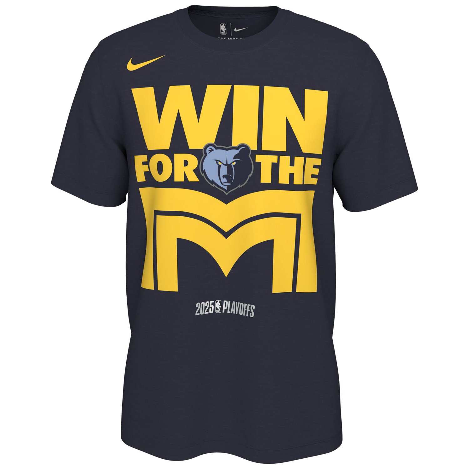 Unisex Nike College Memphis Grizzlies 2025 NBA Playoffs On-Court Mantra T-Shirt - view number 2