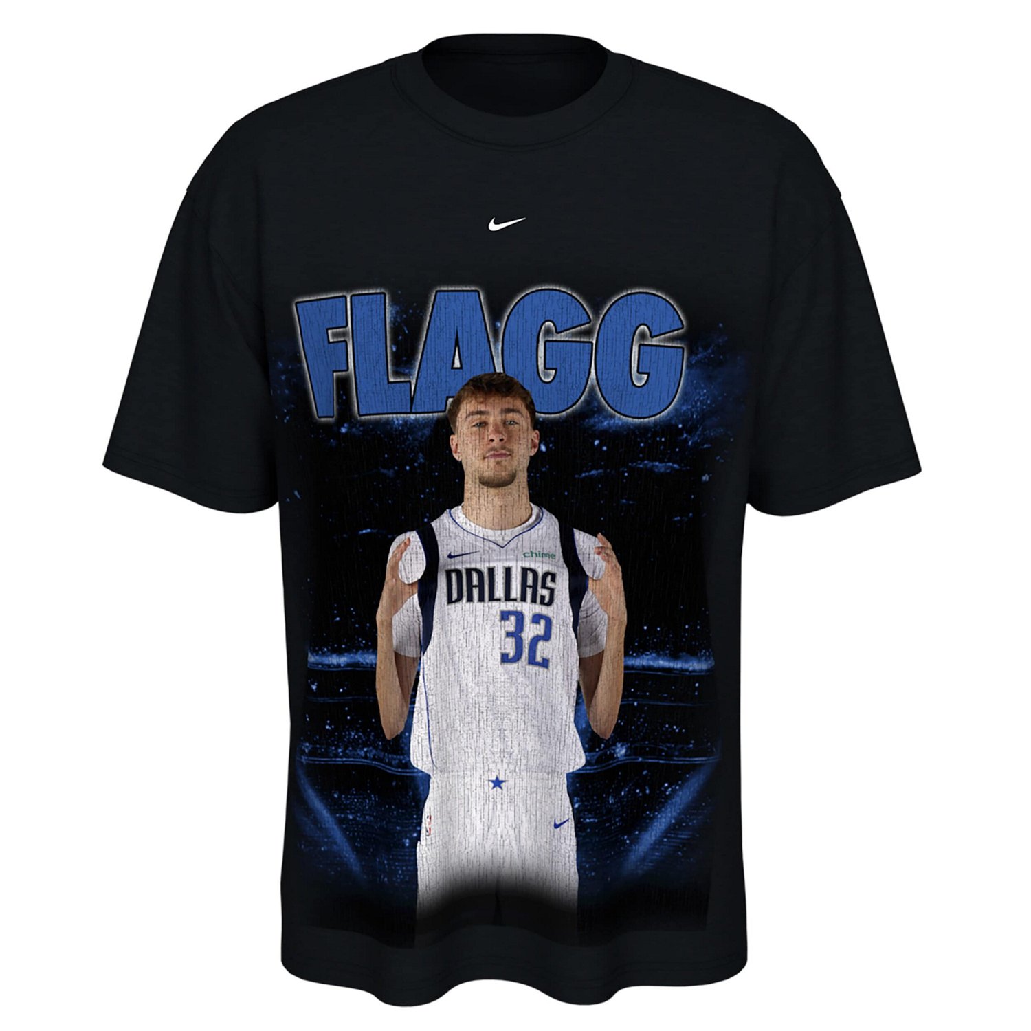 Unisex Nike Cooper Flagg Dallas Mavericks New Faces x New Places T-Shirt - view number 2