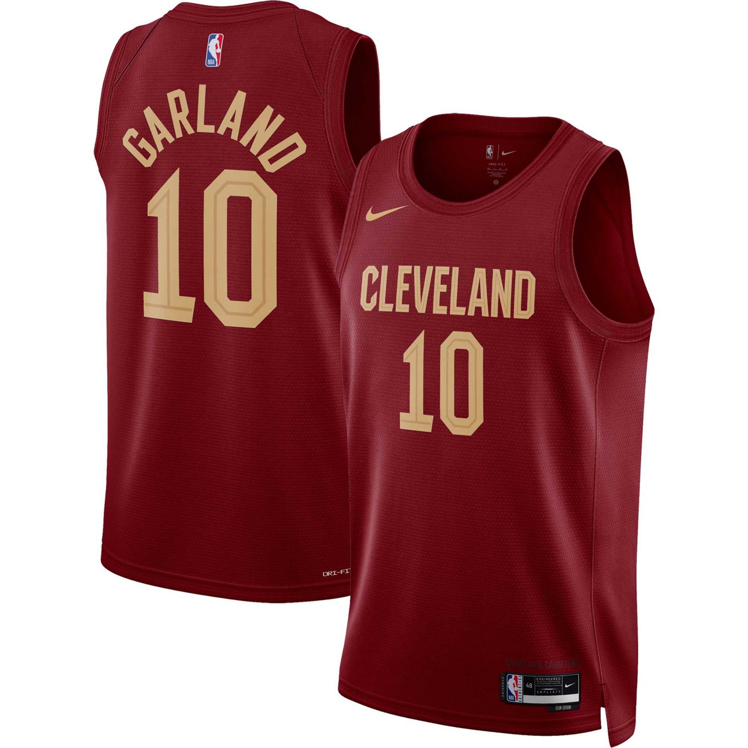 Unisex Nike Darius Garland Cleveland Cavaliers Swingman Jersey - Icon Edition