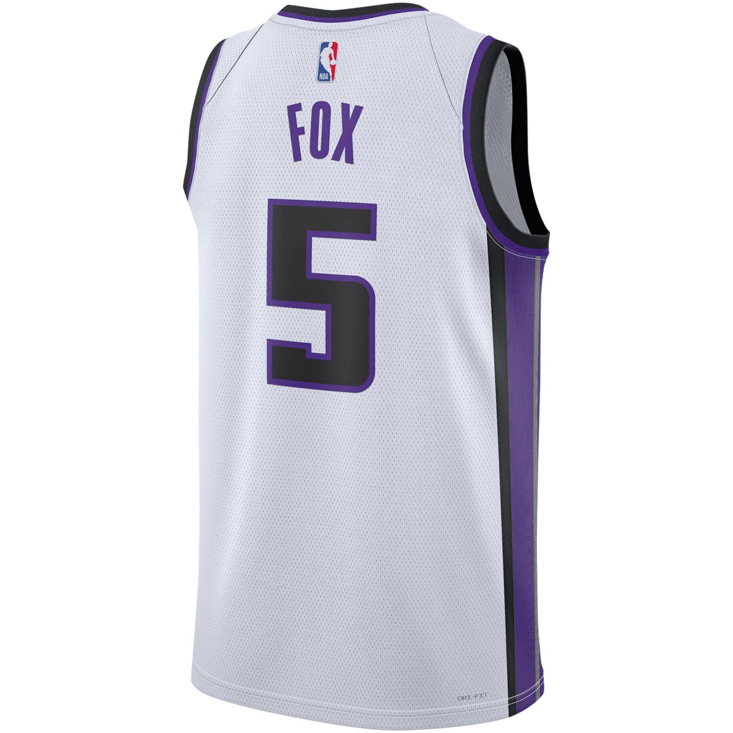 Unisex Nike De'Aaron Fox Sacramento Kings Swingman Jersey - Association Edition                                                  - view number 3