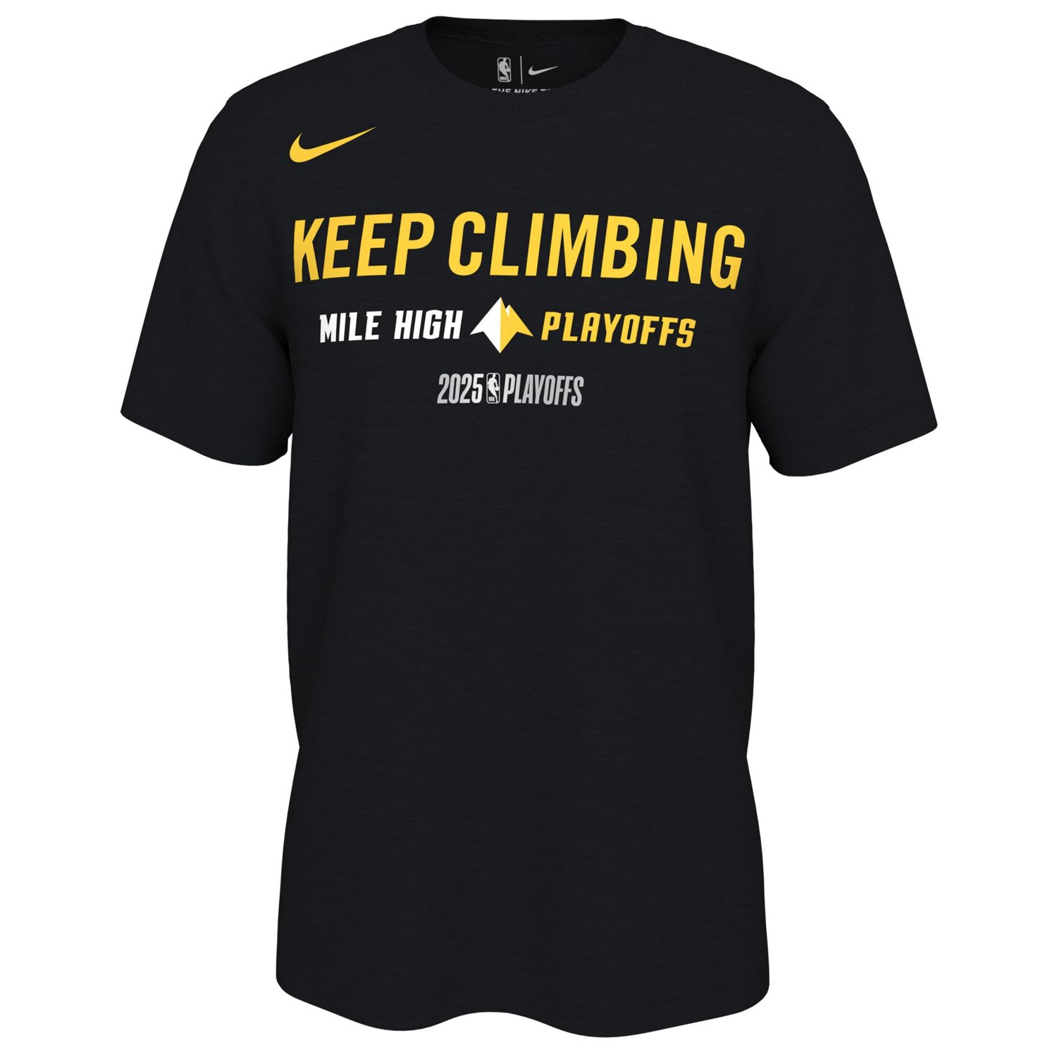 Unisex Nike Denver Nuggets 2025 NBA Playoffs On-Court Mantra T-Shirt - view number 2