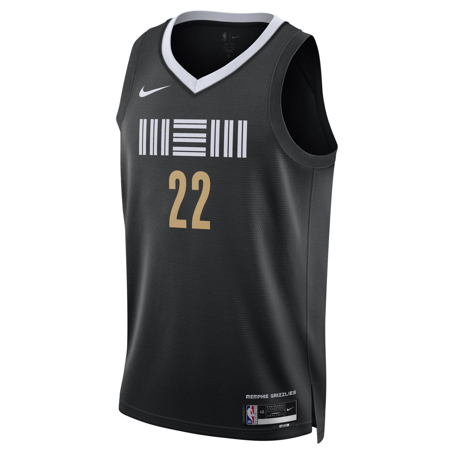 Unisex Nike Desmond Bane Memphis Grizzlies 2023/24 Swingman Jersey - City Edition                                                - view number 2
