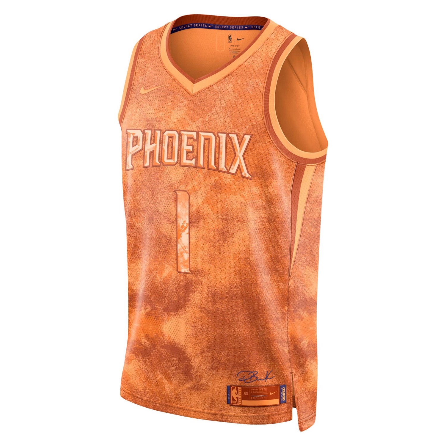 Unisex Nike Devin Booker Phoenix Suns Select Series Swingman Jersey                                                              - view number 2