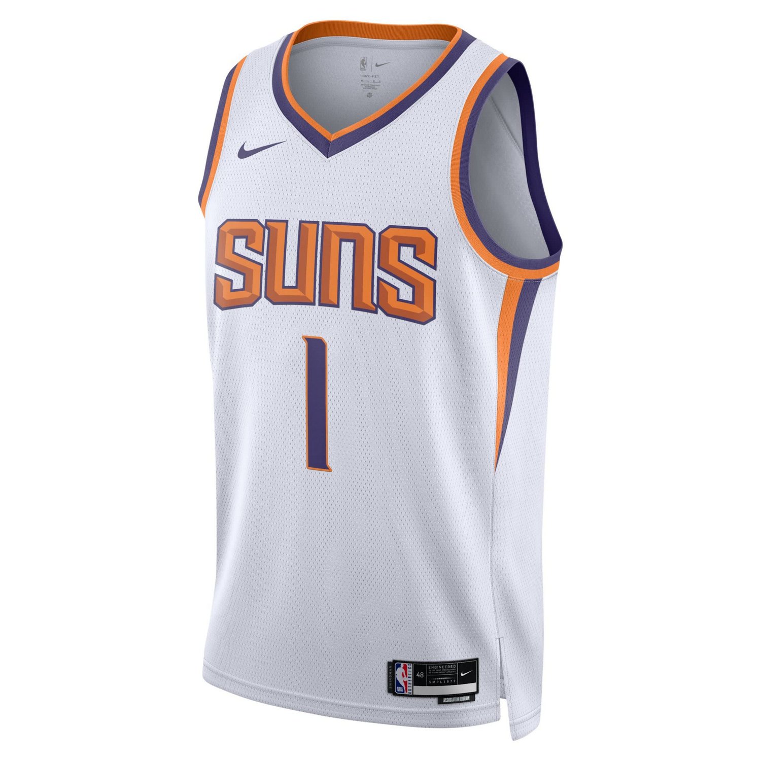 Unisex Nike Devin Booker Phoenix Suns Swingman Jersey - Association Edition                                                      - view number 2