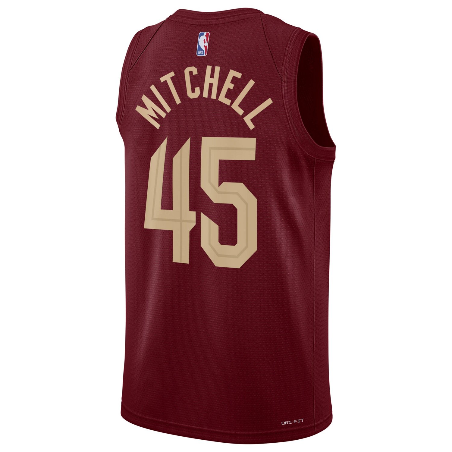 Unisex Nike Donovan Mitchell Cleveland Cavaliers Swingman Jersey - Icon Edition - view number 3