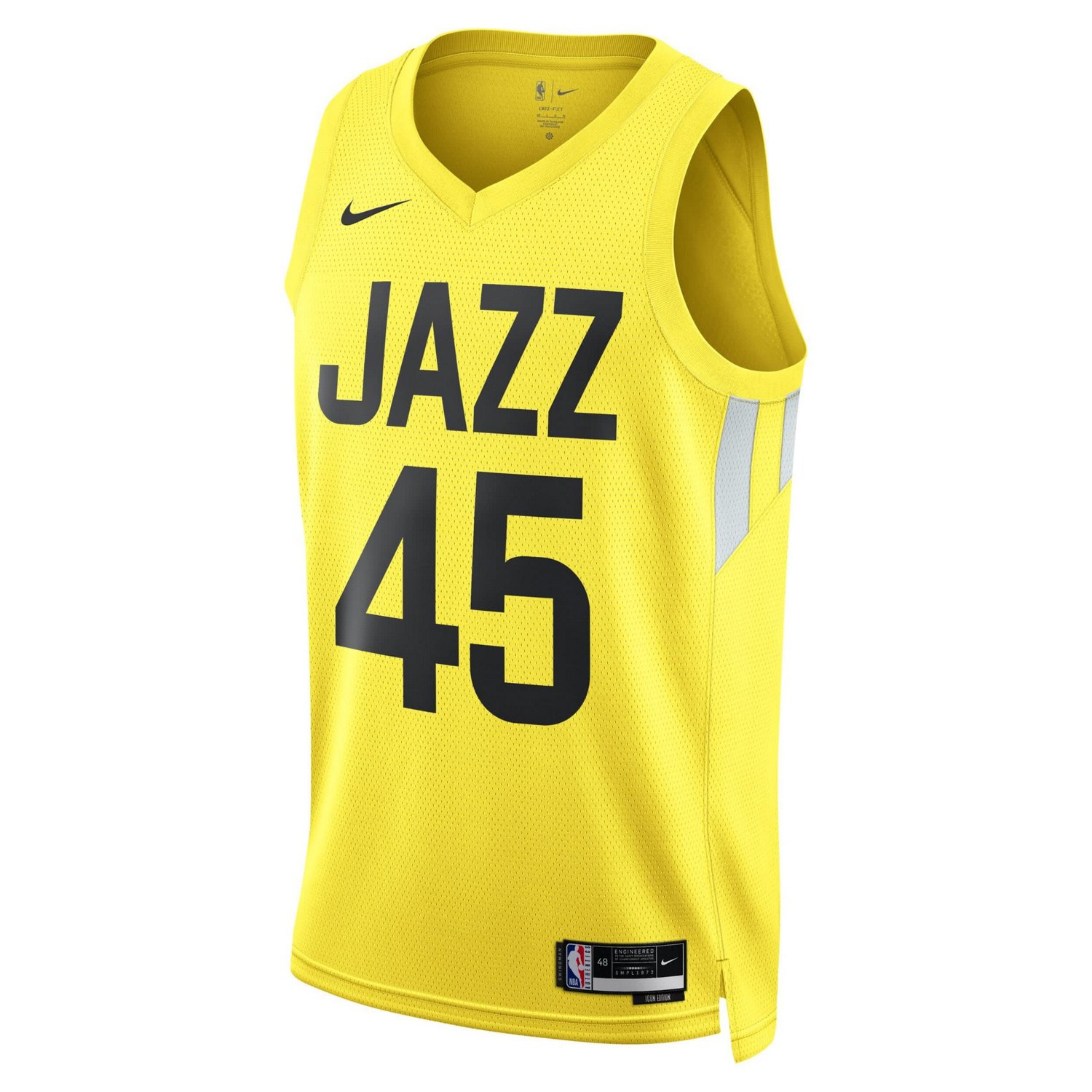 Unisex Nike Donovan Mitchell Utah Jazz Swingman Jersey - Icon Edition                                                            - view number 2