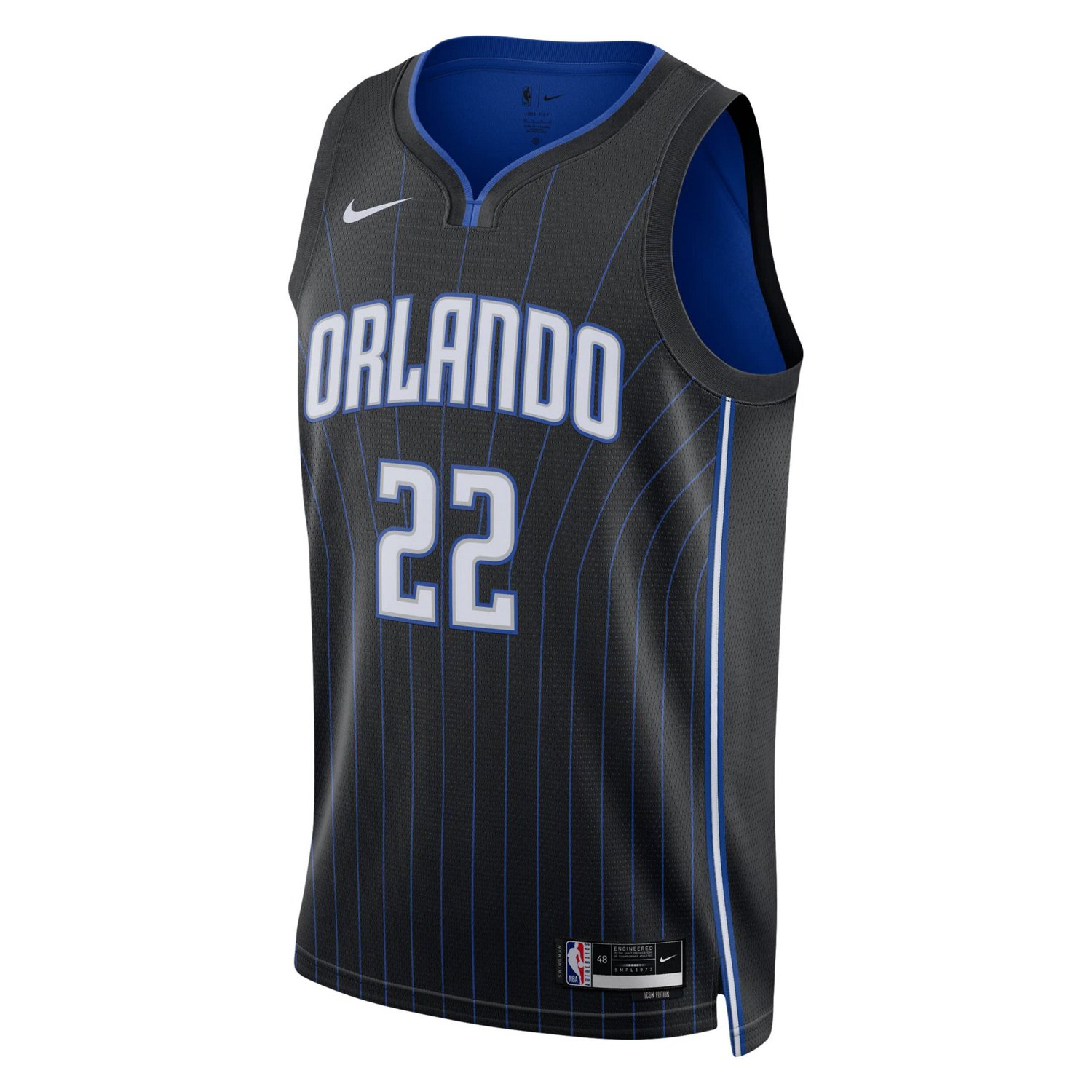 Unisex Nike Franz Wagner Orlando Magic Swingman Jersey - Icon Edition                                                            - view number 2