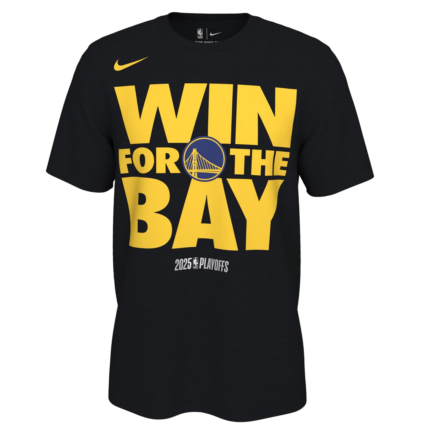 Unisex Nike Golden State Warriors 2025 NBA Playoffs On-Court Mantra T-Shirt - view number 2