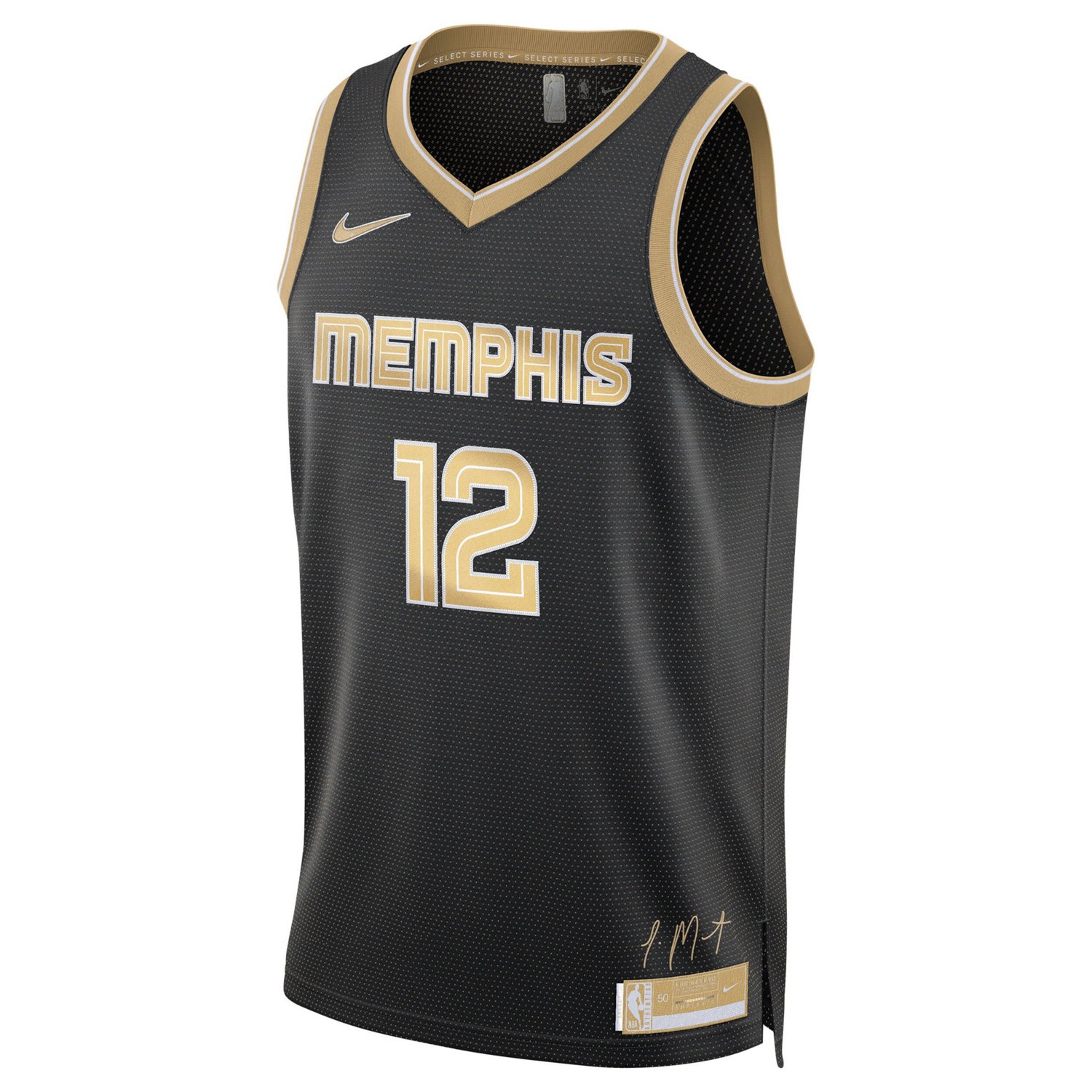 GRIZZLIES ユニフォーム NIKE ジャモラント M Unisex Nike Ja Morant Black Memphis Grizzlies 2023/24