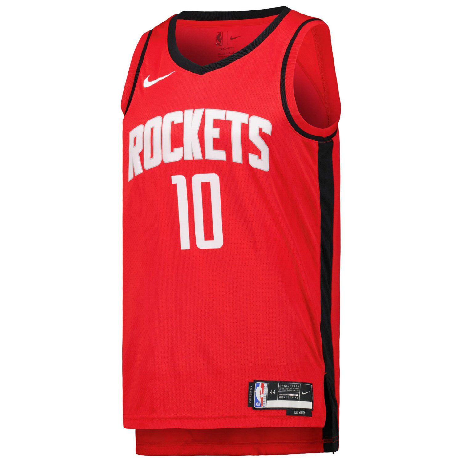 Unisex Nike Jabari Smith Jr Houston Rockets Swingman Jersey - Icon Edition                                                       - view number 2
