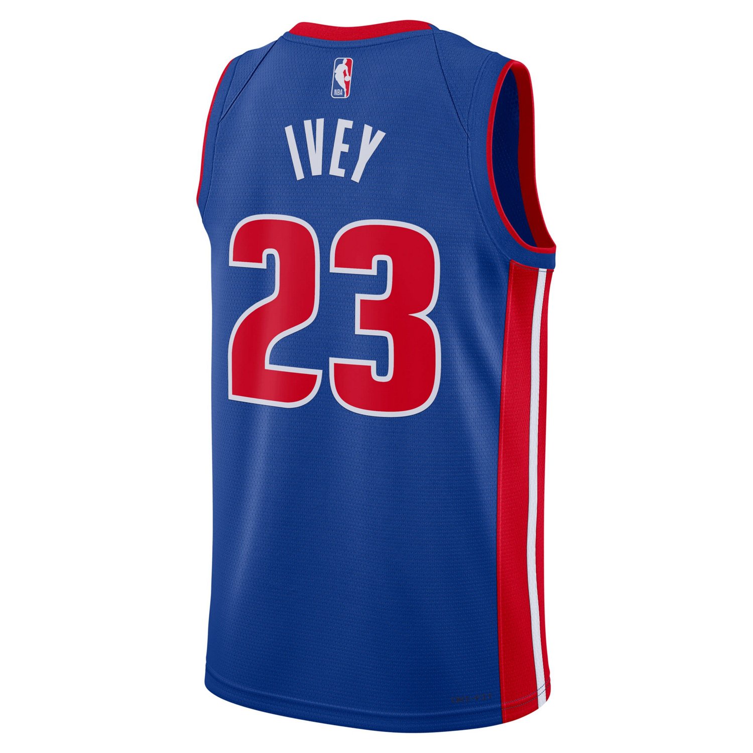 Unisex Nike Jaden Ivey Detroit Pistons 2022 NBA Draft First Round Pick Swingman Jersey - Icon Edition                            - view number 3