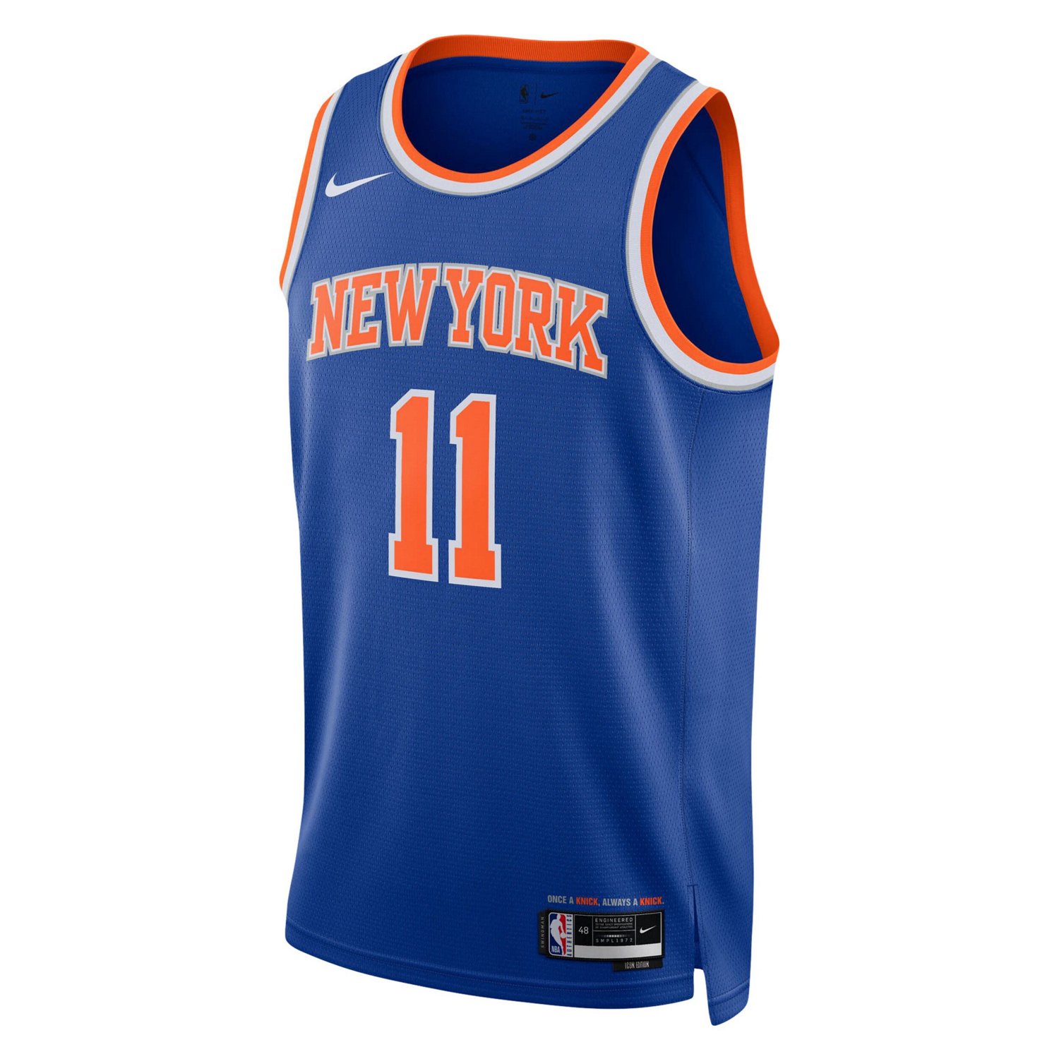 Unisex Nike Jalen Brunson New York Knicks Swingman Jersey - Icon Edition                                                         - view number 2
