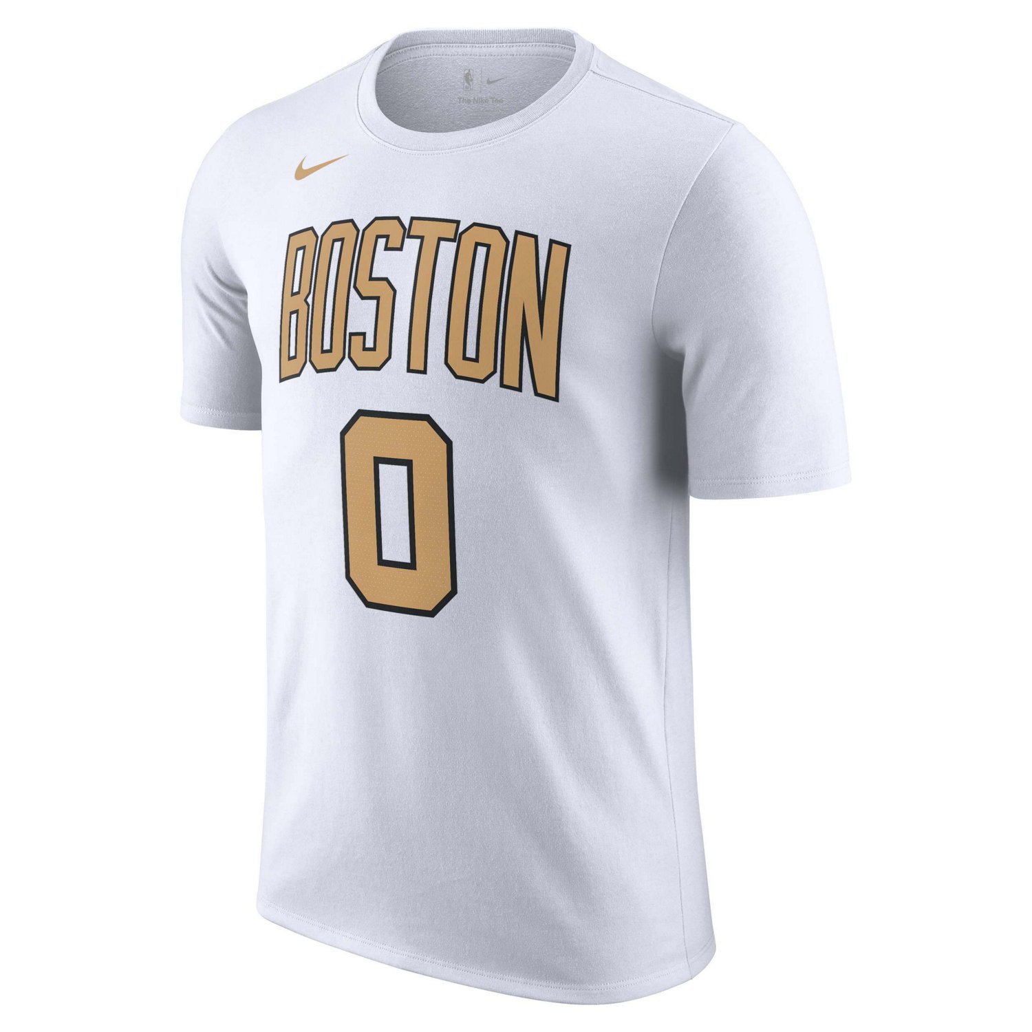 Unisex Nike Jayson Tatum Boston Celtics 2025 26 City Edition Name  Number T-Shirt - view number 2