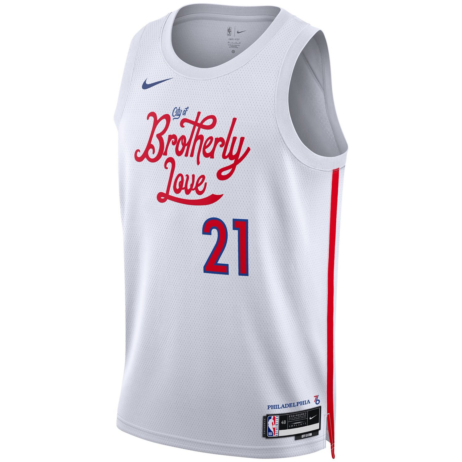 Unisex Nike Joel Embiid Philadelphia 76ers 2022/23 Swingman Jersey - City Edition                                                - view number 2
