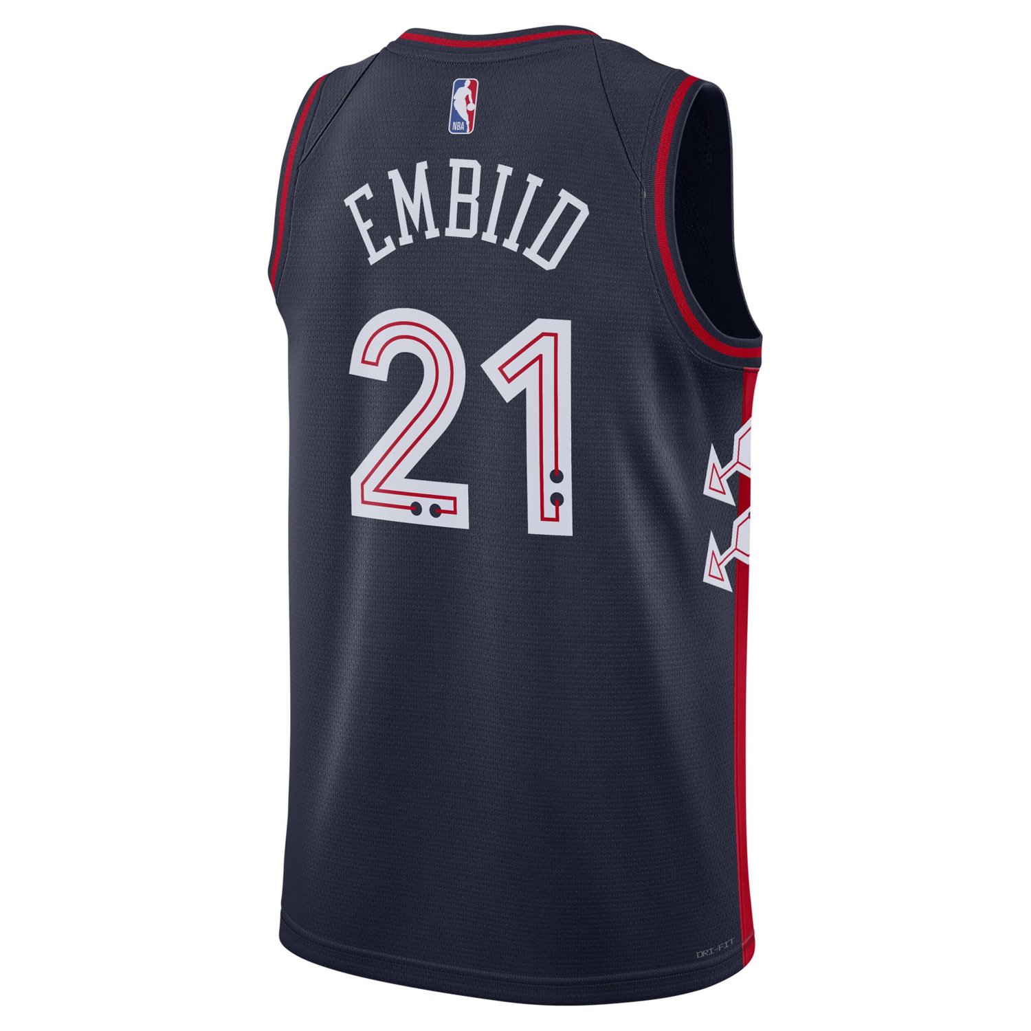 Grey embiid jersey deals