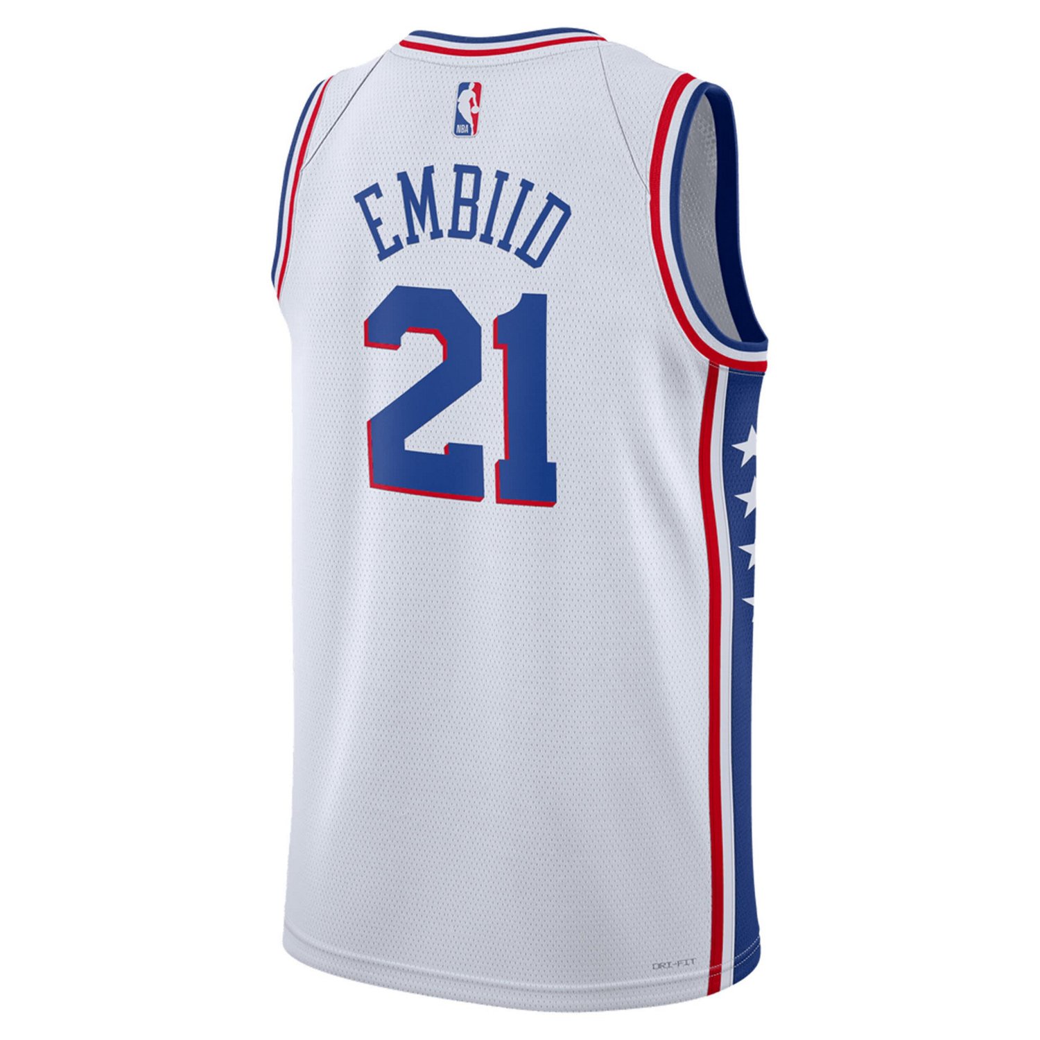 Unisex Nike Joel Embiid Philadelphia 76ers Swingman Jersey - Association Edition                                                 - view number 3