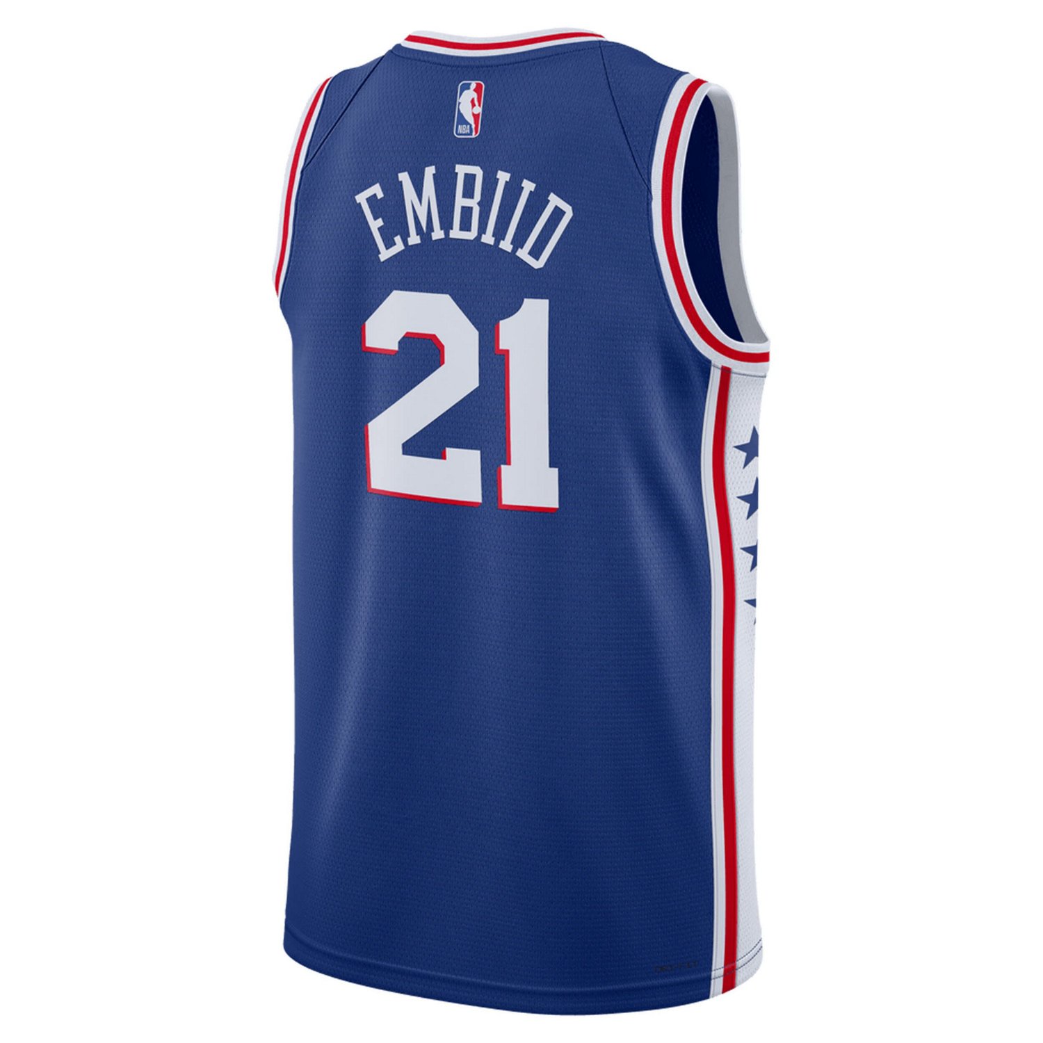 Unisex Nike Joel Embiid Philadelphia 76ers Swingman Jersey - Icon Edition                                                        - view number 3