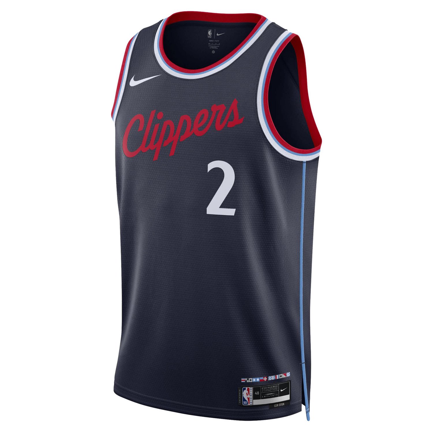 Unisex Nike Kawhi Leonard LA Clippers 2024 25 Swingman Jersey - Icon Edition - view number 2