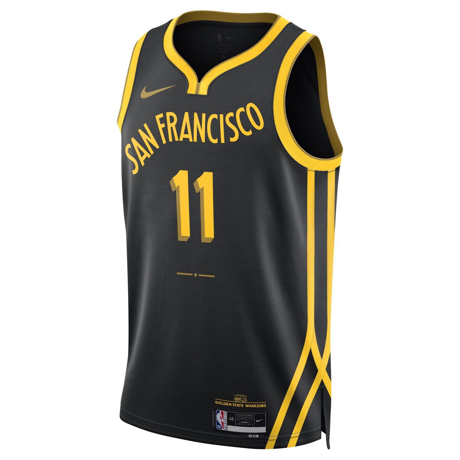 Unisex Nike Klay Thompson Golden State Warriors 2023/24 Swingman Jersey - City Edition                                           - view number 2