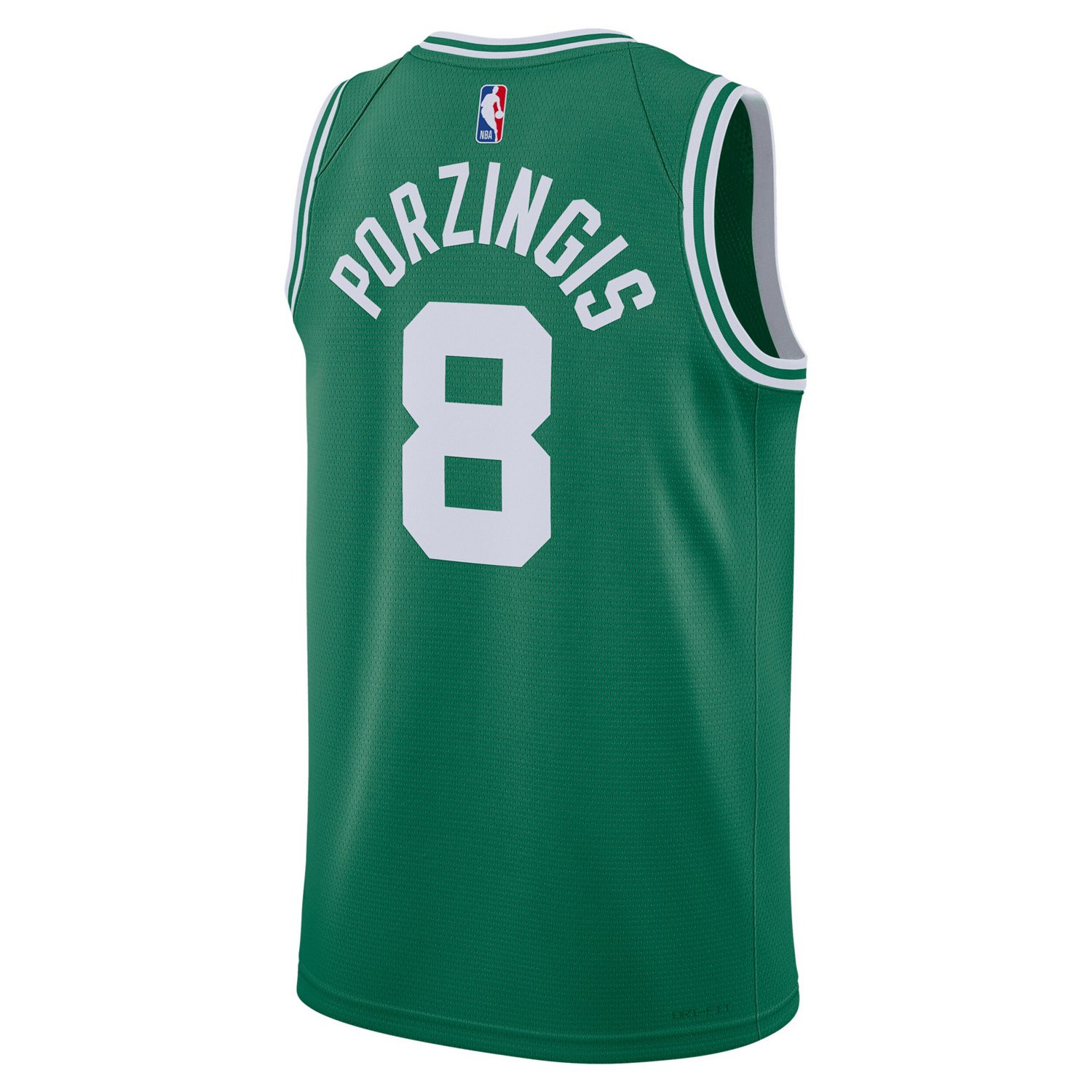 Unisex Nike Kristaps Porzingis Kelly Boston Celtics Swingman Jersey - Icon Edition                                               - view number 3