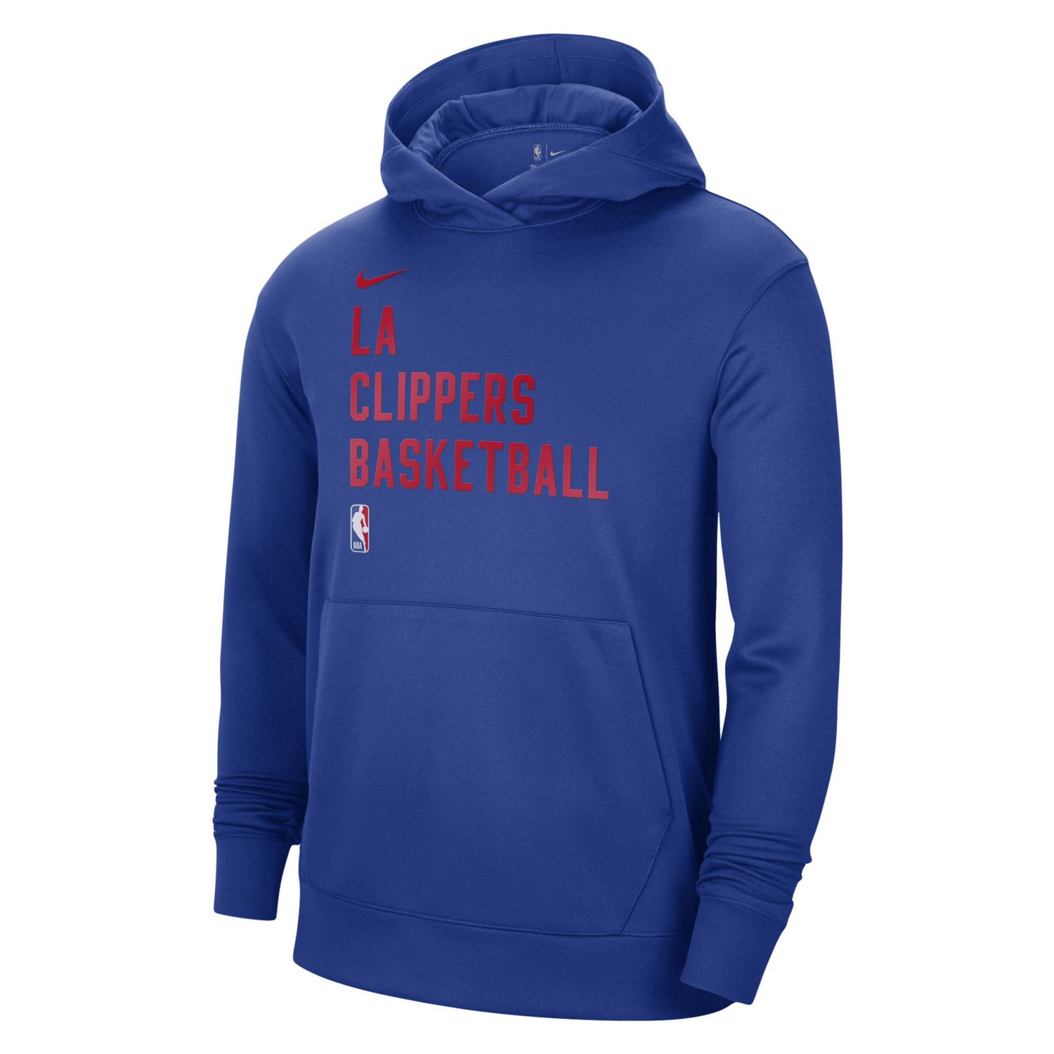 Unisex Nike LA Clippers 2023/24 Performance Spotlight On-Court Practice Pullover Hoodie                                          - view number 2