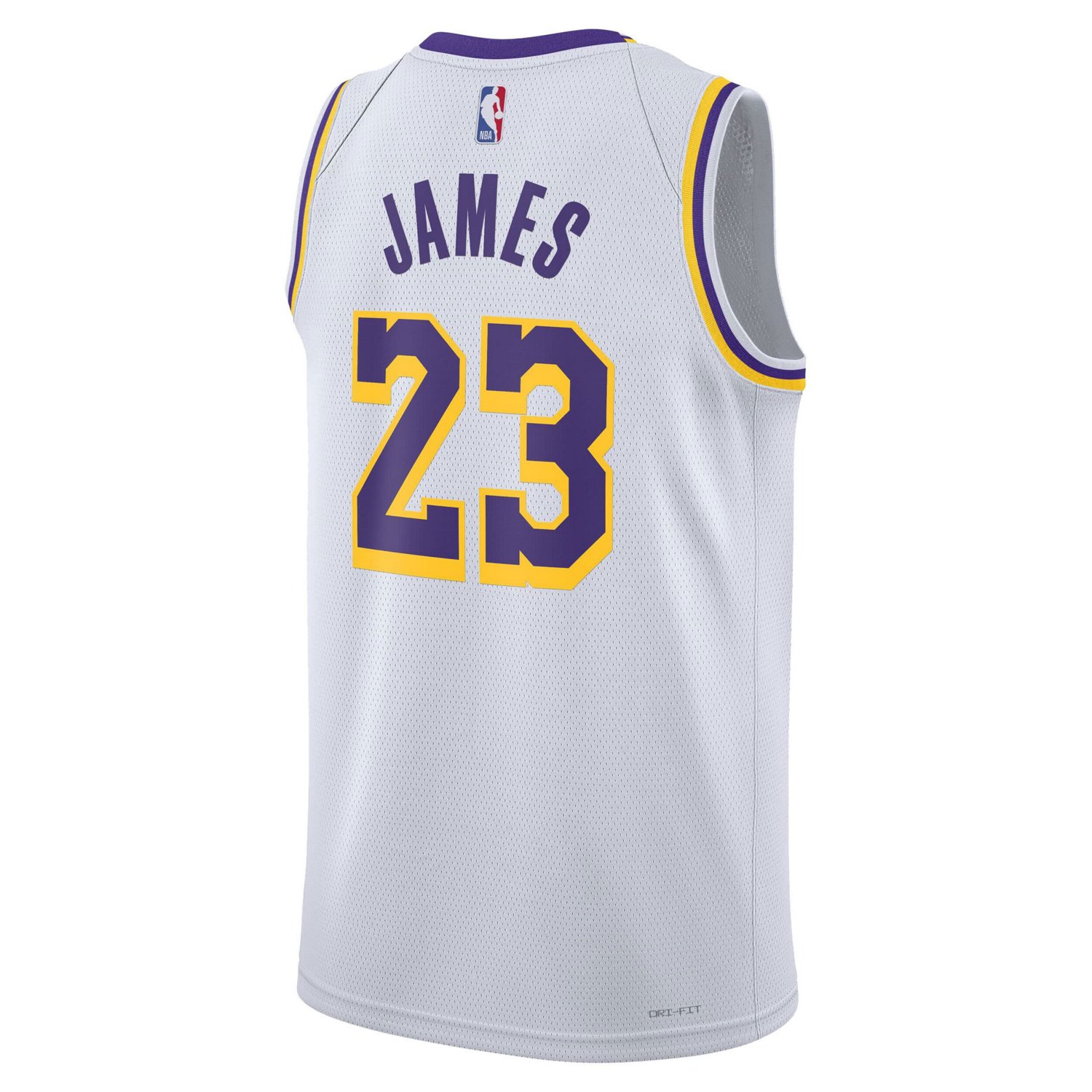 Unisex Nike LeBron James Los Angeles Lakers Swingman Jersey - Association Edition                                                - view number 3