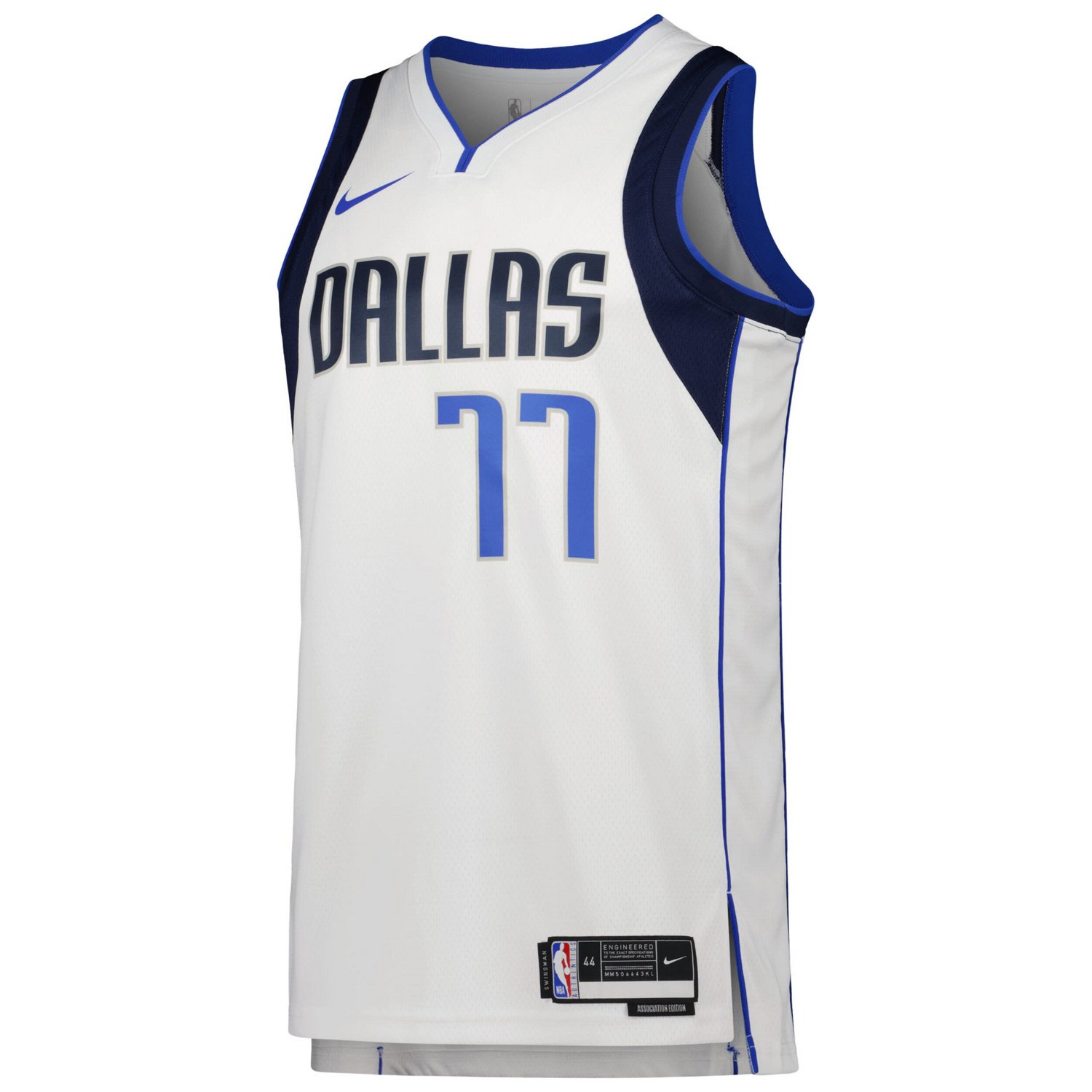 Unisex Nike Luka Doni Dallas Mavericks Swingman Jersey - Association Edition                                                     - view number 2