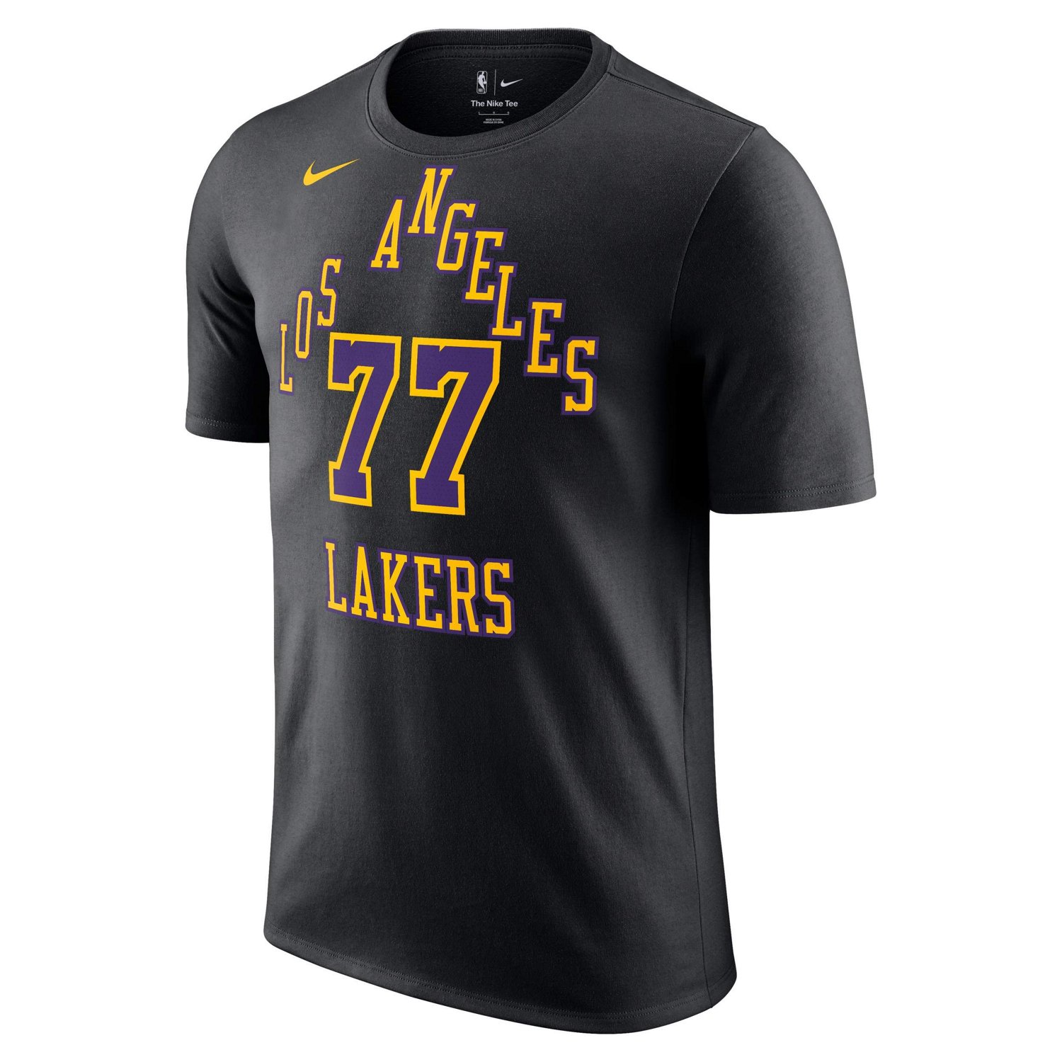 Unisex Nike Luka Doni Los Angeles Lakers 2025 26 City Edition Name  Number T-Shirt - view number 2