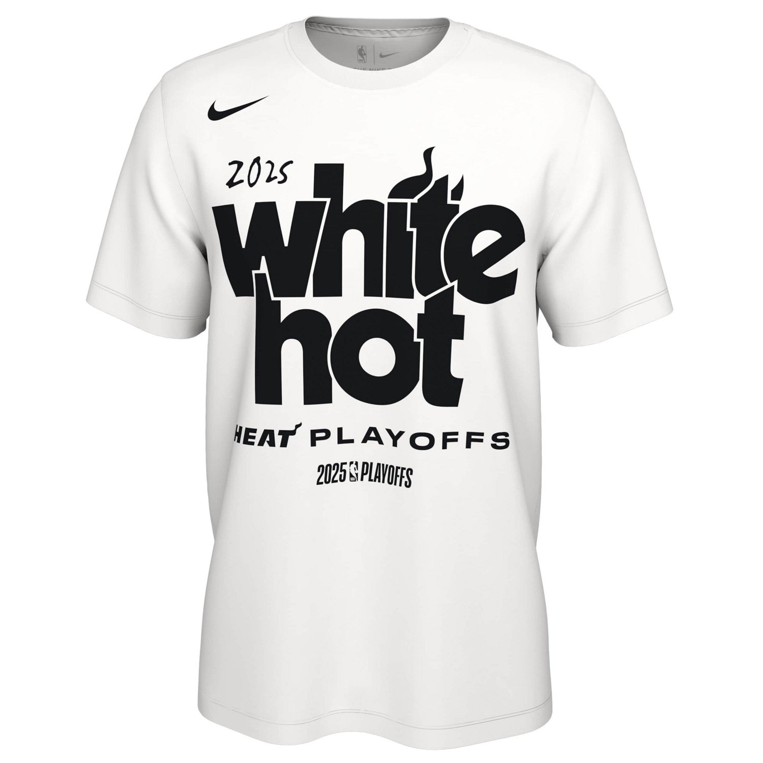 Unisex Nike Miami Heat 2025 NBA Playoffs On-Court Mantra T-Shirt - view number 2